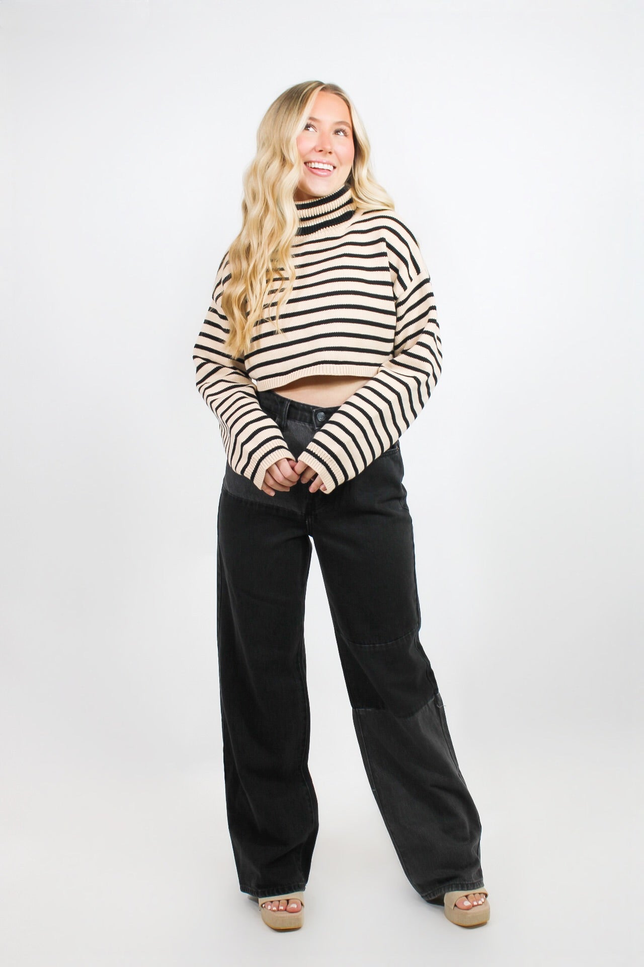 Tiramisu Crop Sweater