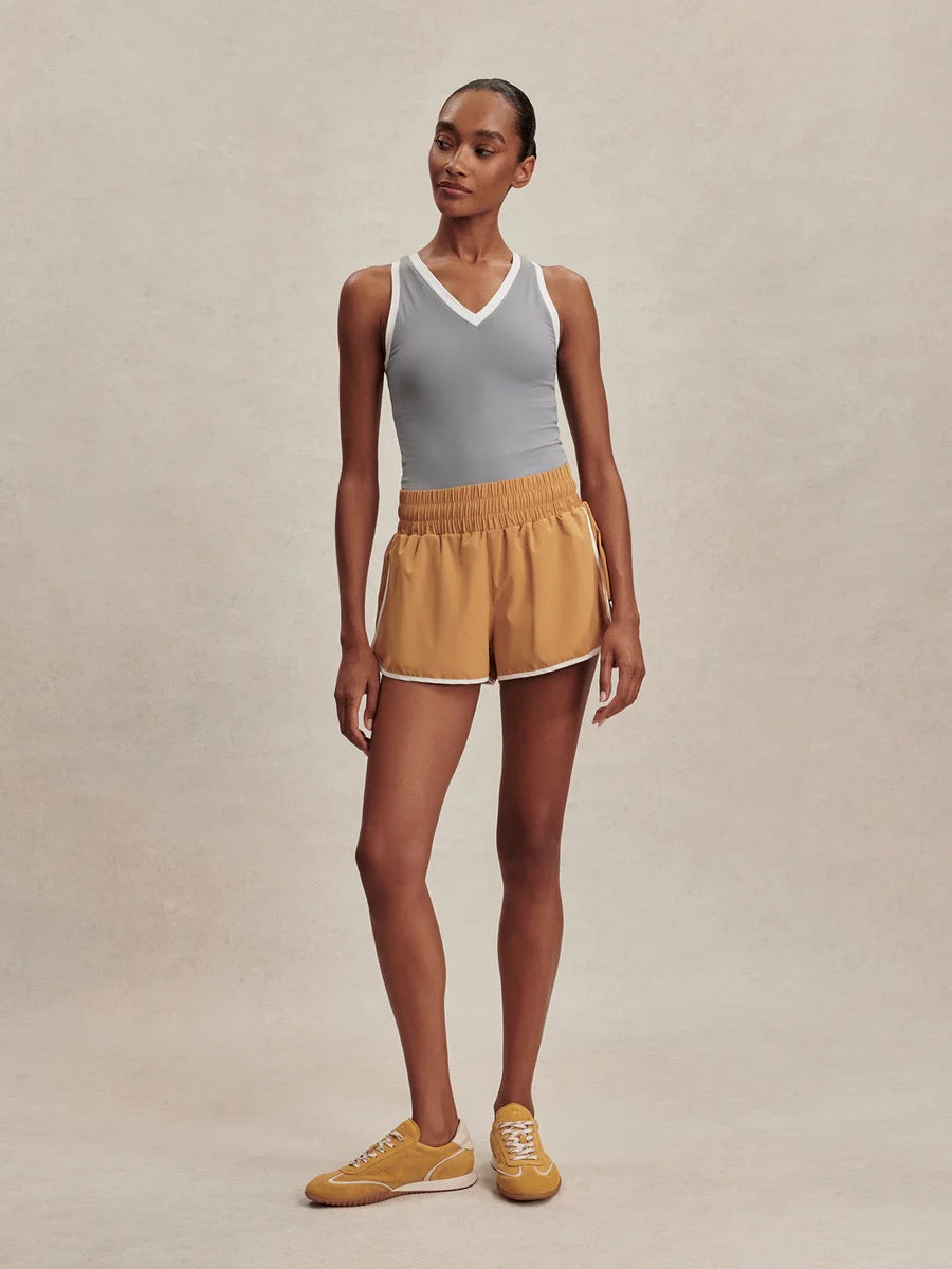 Chia V-Neck Tank - Wind Blue