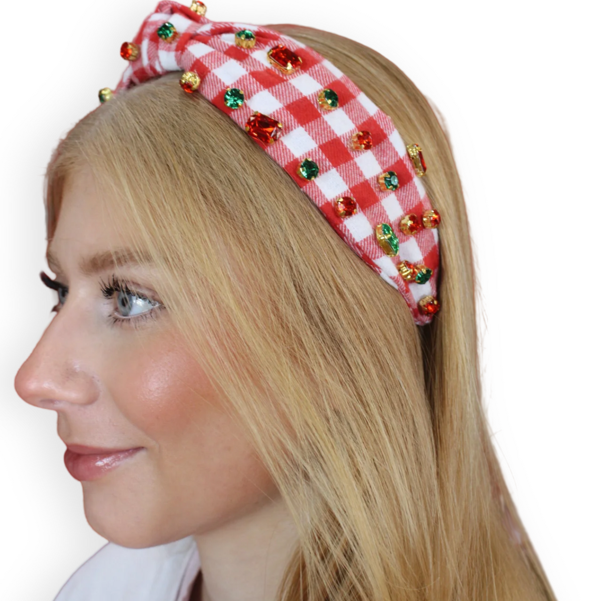Amazing plaid headband Shopbop ? Plaid Check Padded Headband Tartan Casual Hairband for Women  main image 3