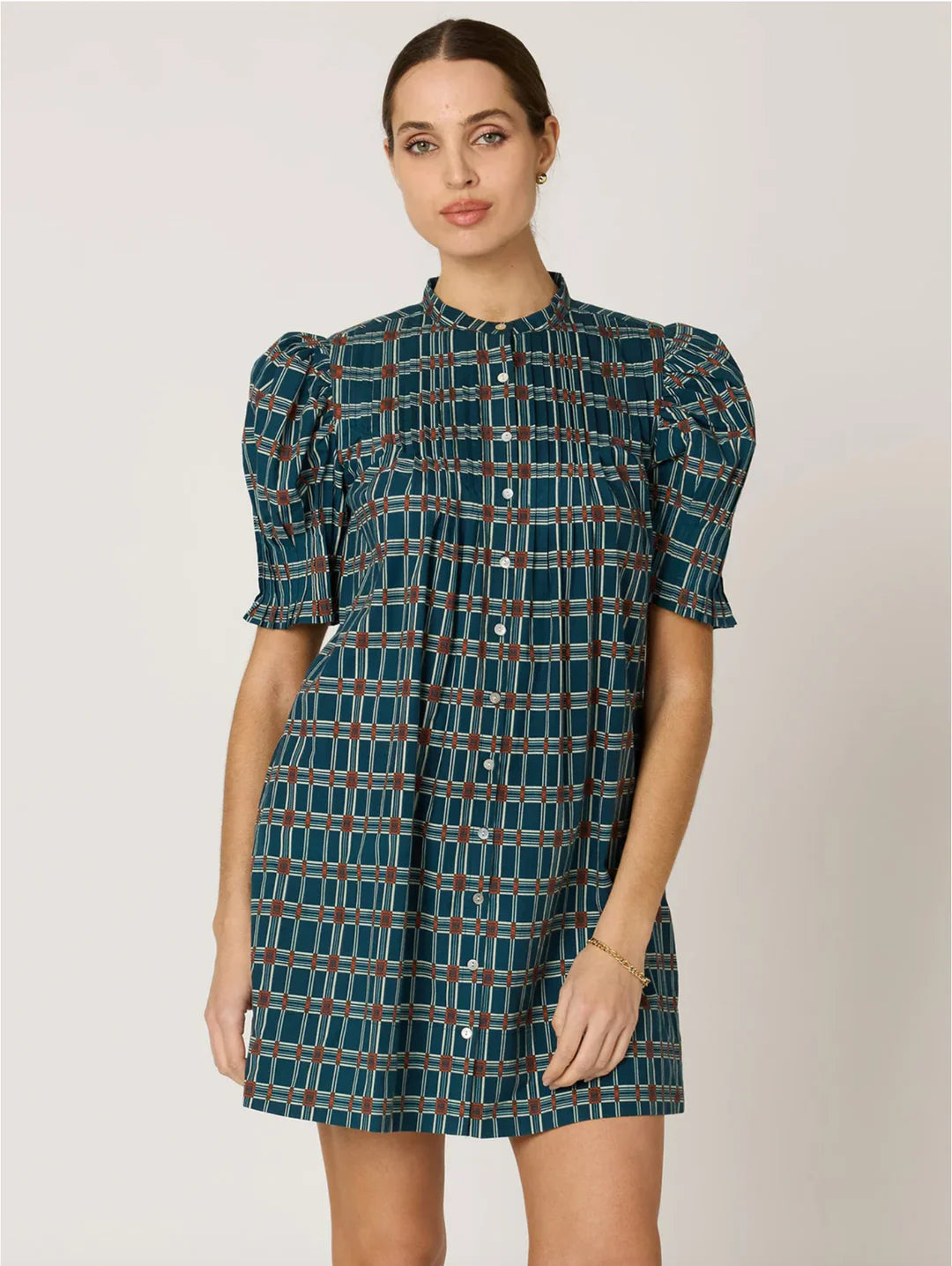 Nadia Mini Dress - Santo Stripe