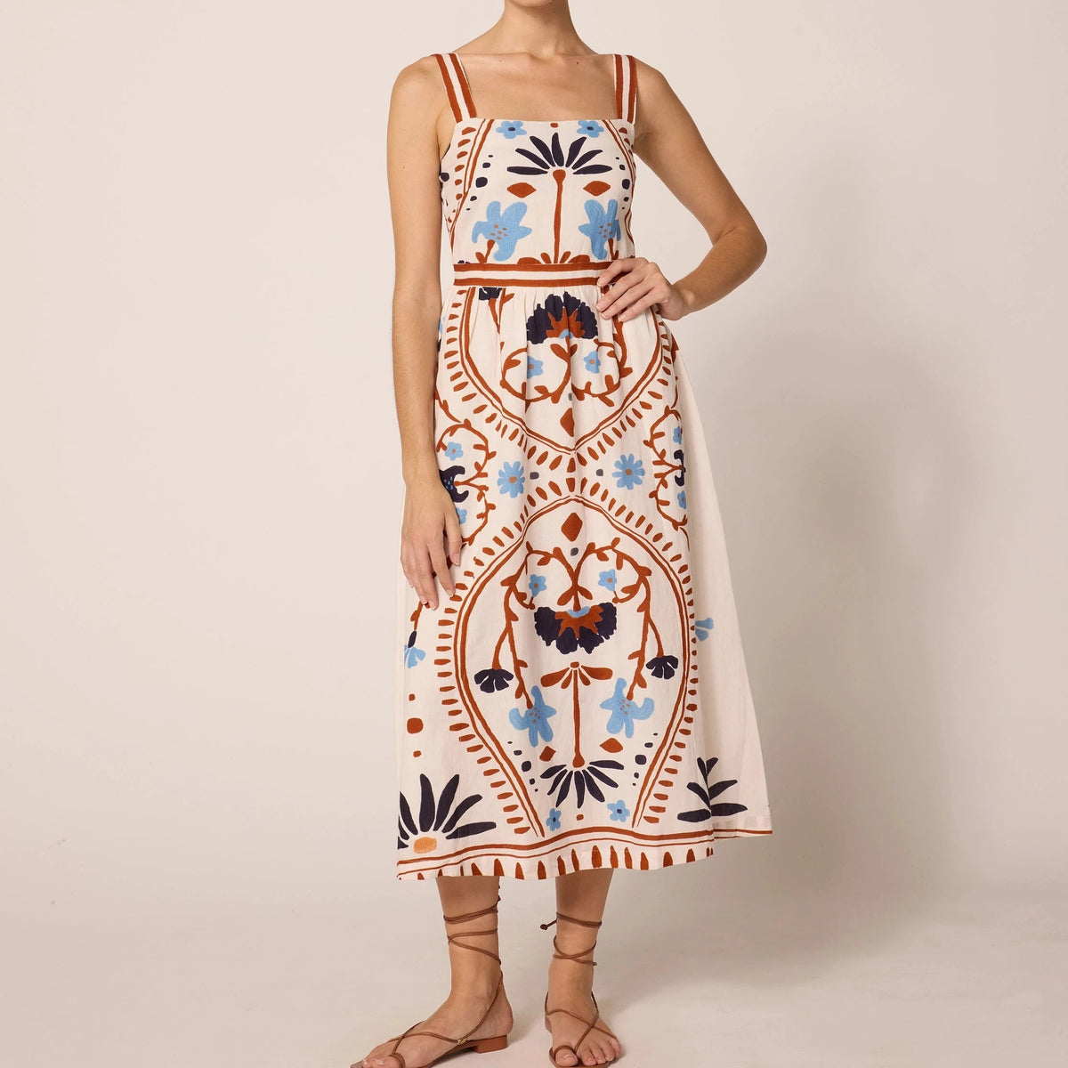 knee length dresses for ladies Melinda Midi Dress main image 0