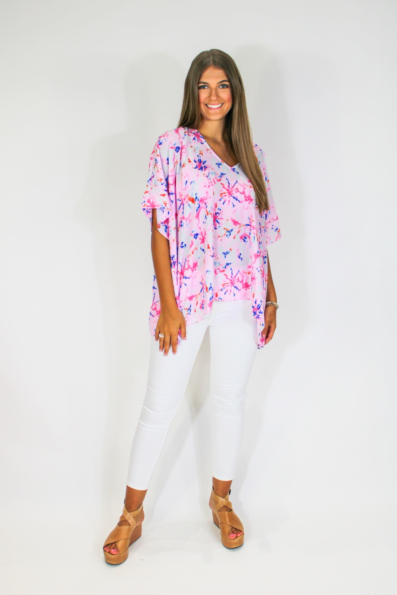 Pink Pool Party Tunic