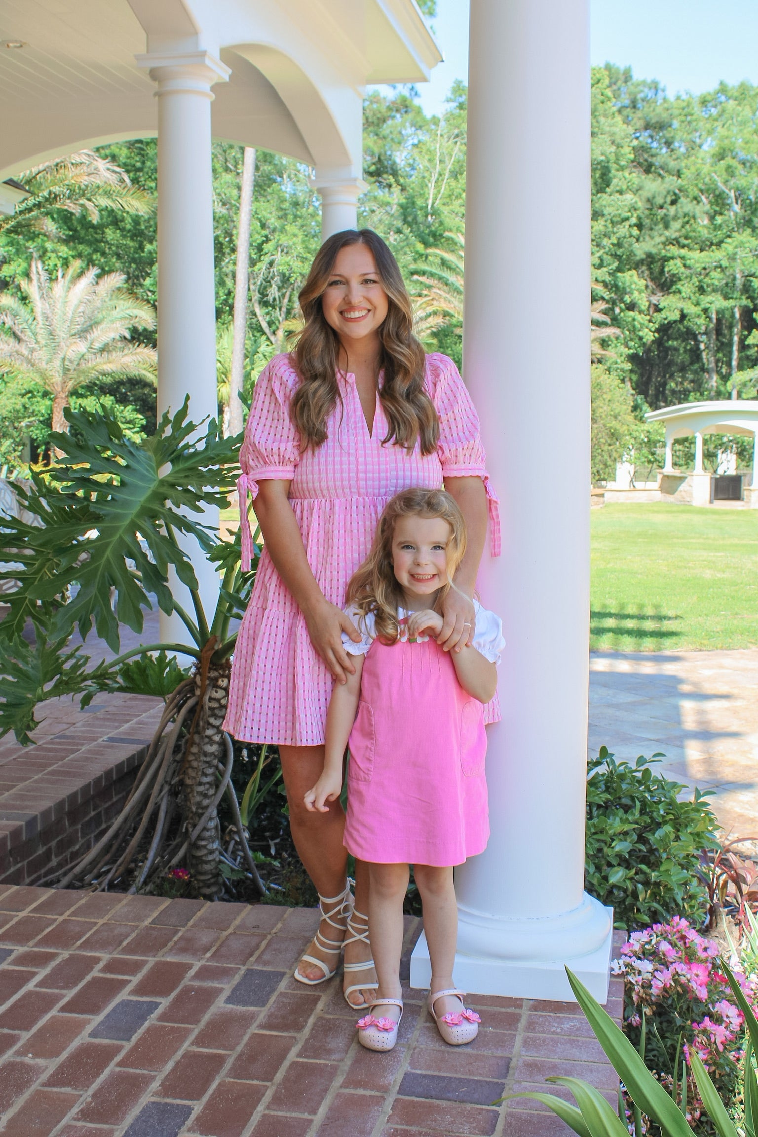 Ellee's Pink Gingham Mini