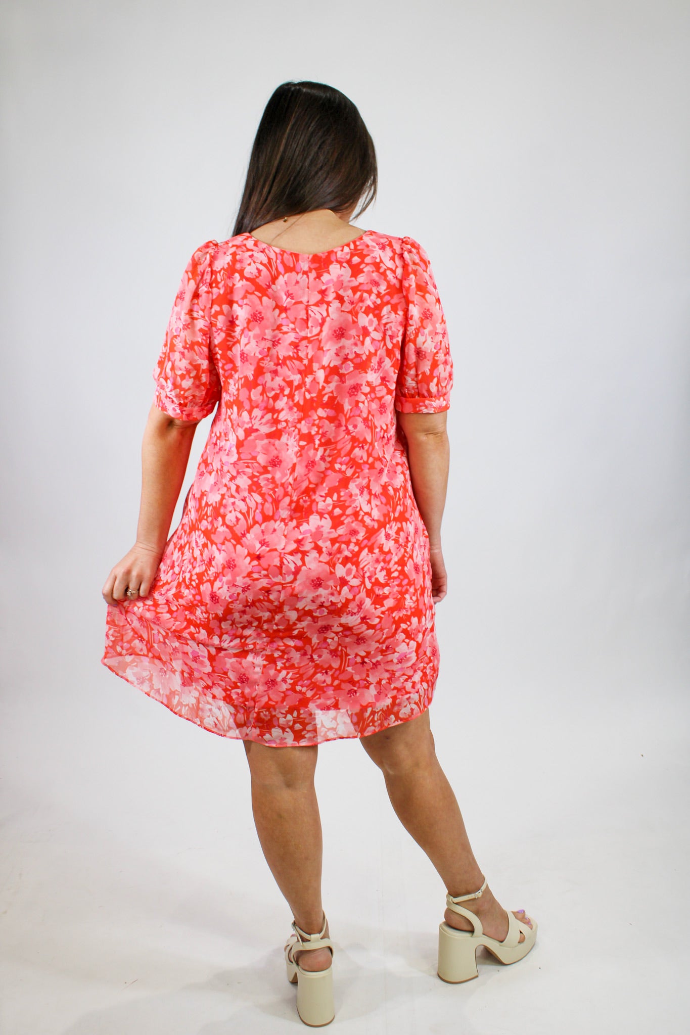 Floral Tropics Mini Dress