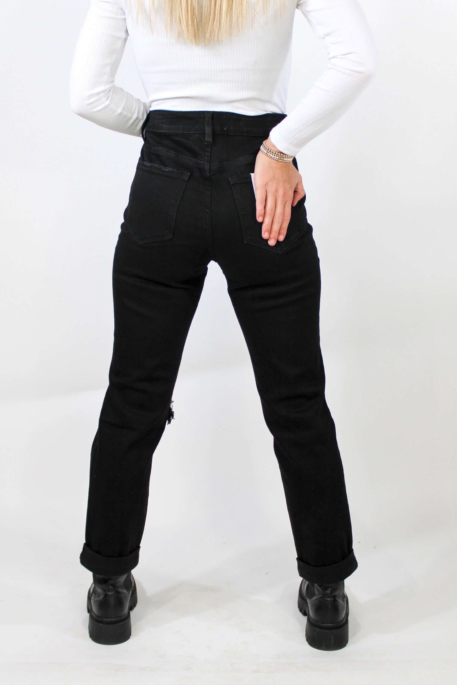 The Perfect Black Denim