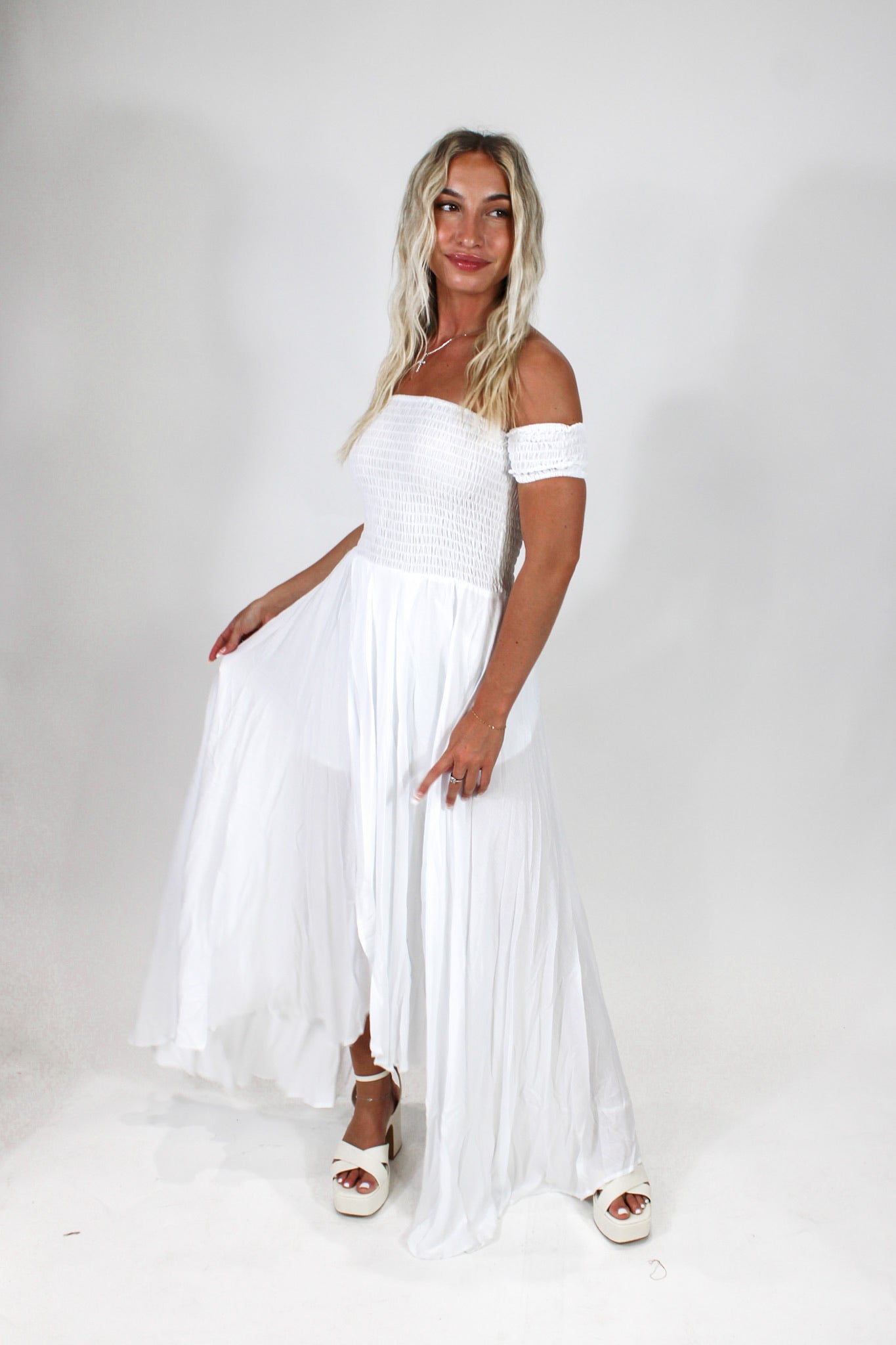 Standing in the Dunes Maxi Dress