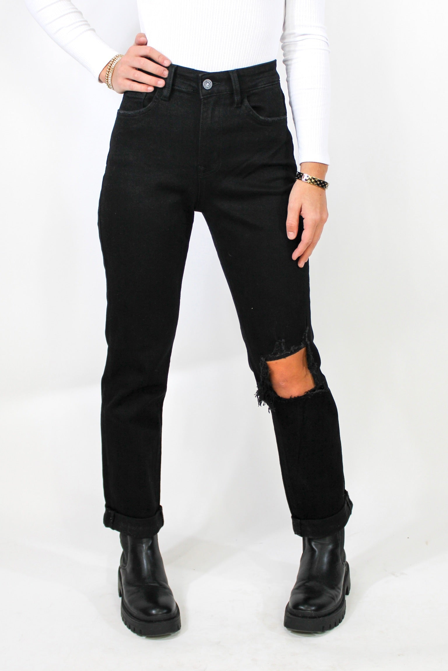 The Perfect Black Denim