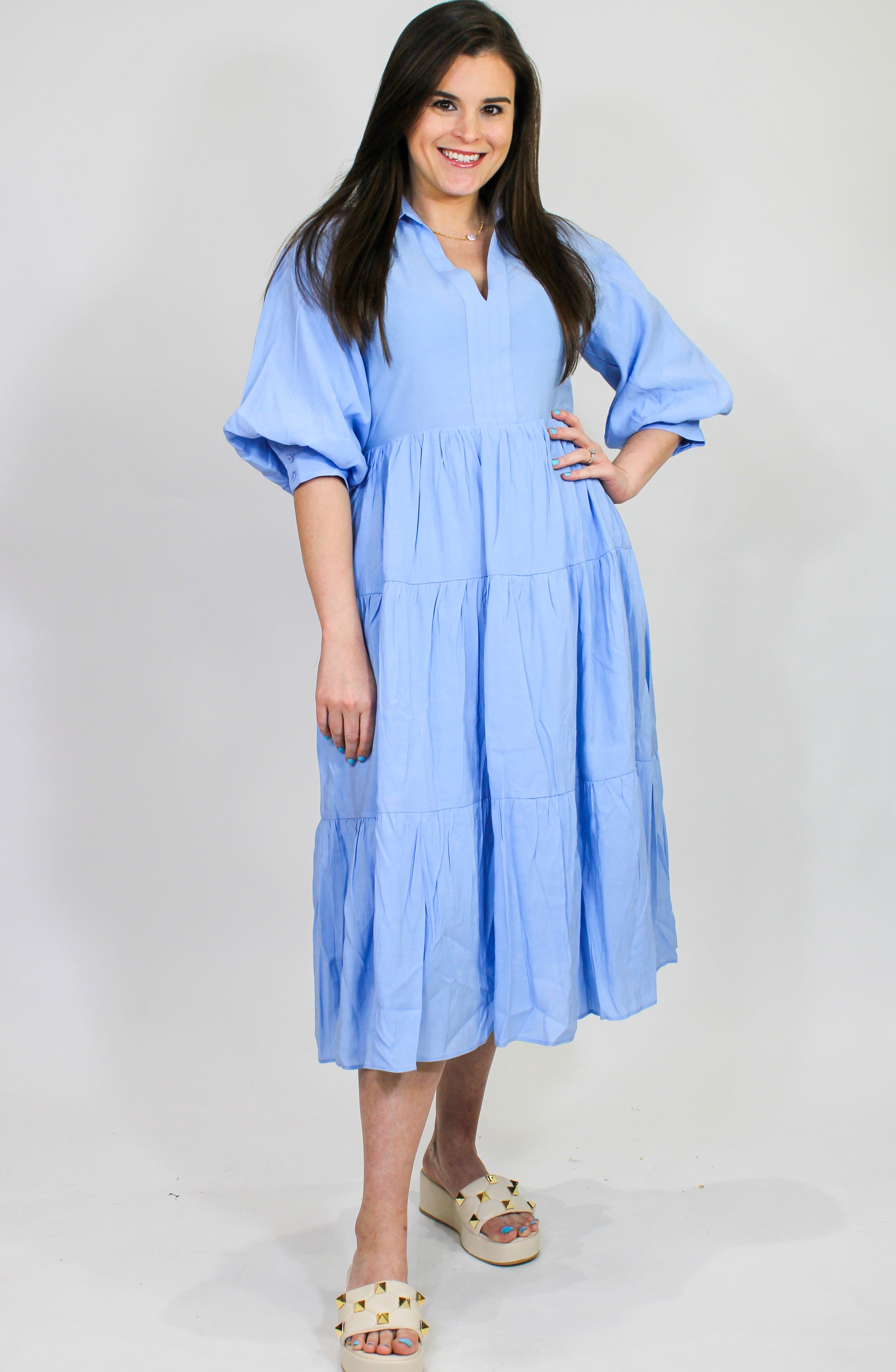 Rowan's Blue Collar Midi