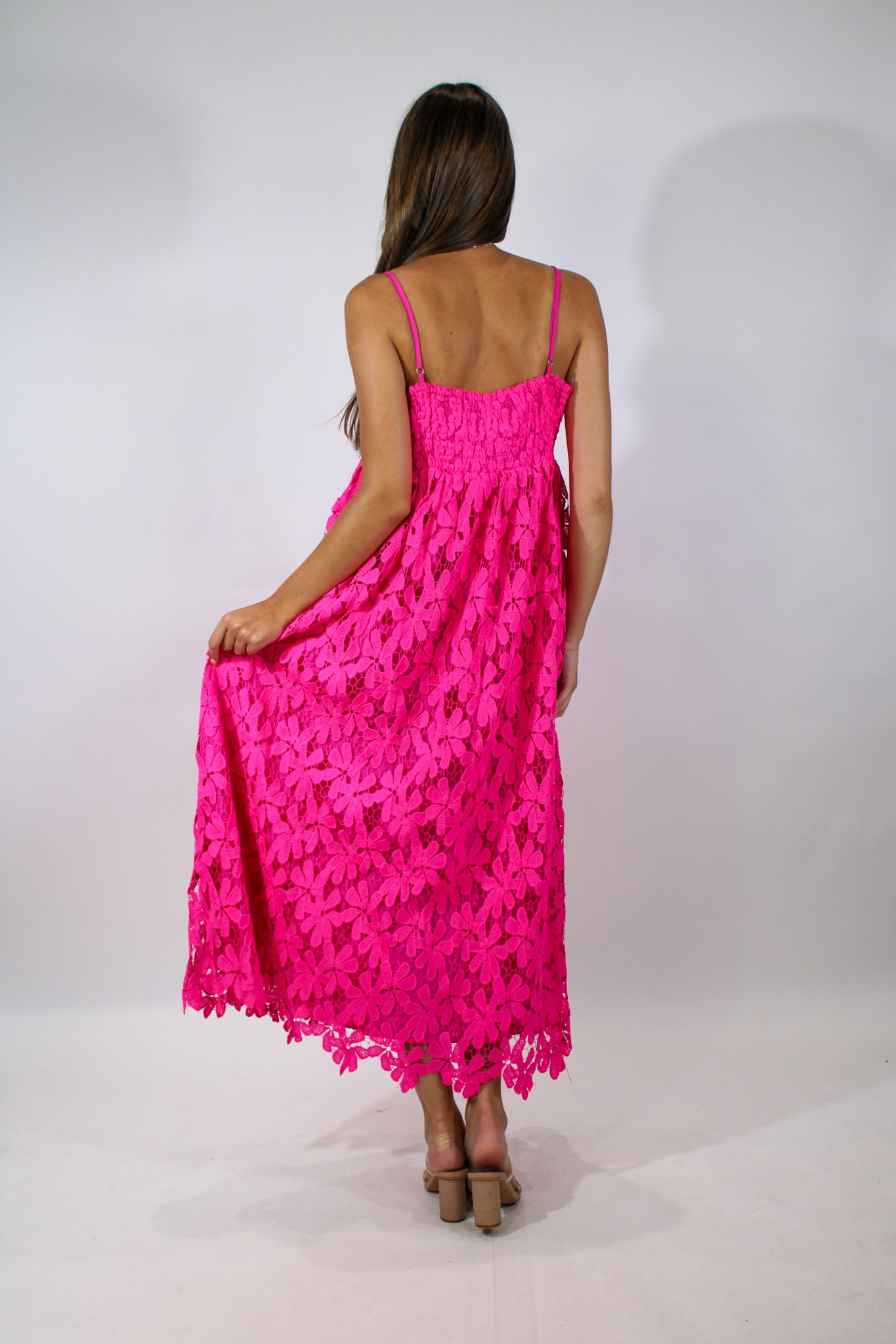 Hibiscus Blooms Midi