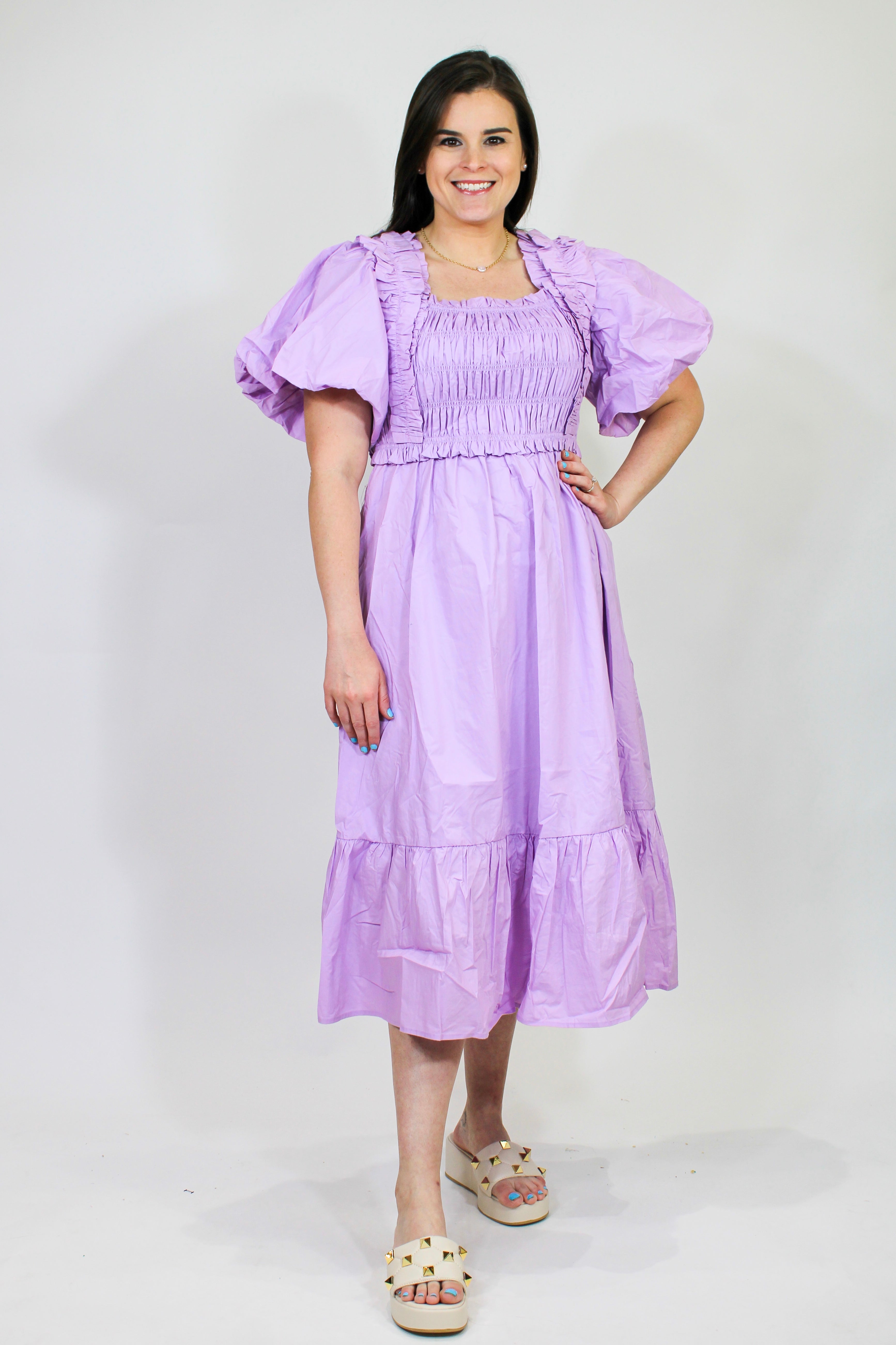 Sutton's Lilac Midi