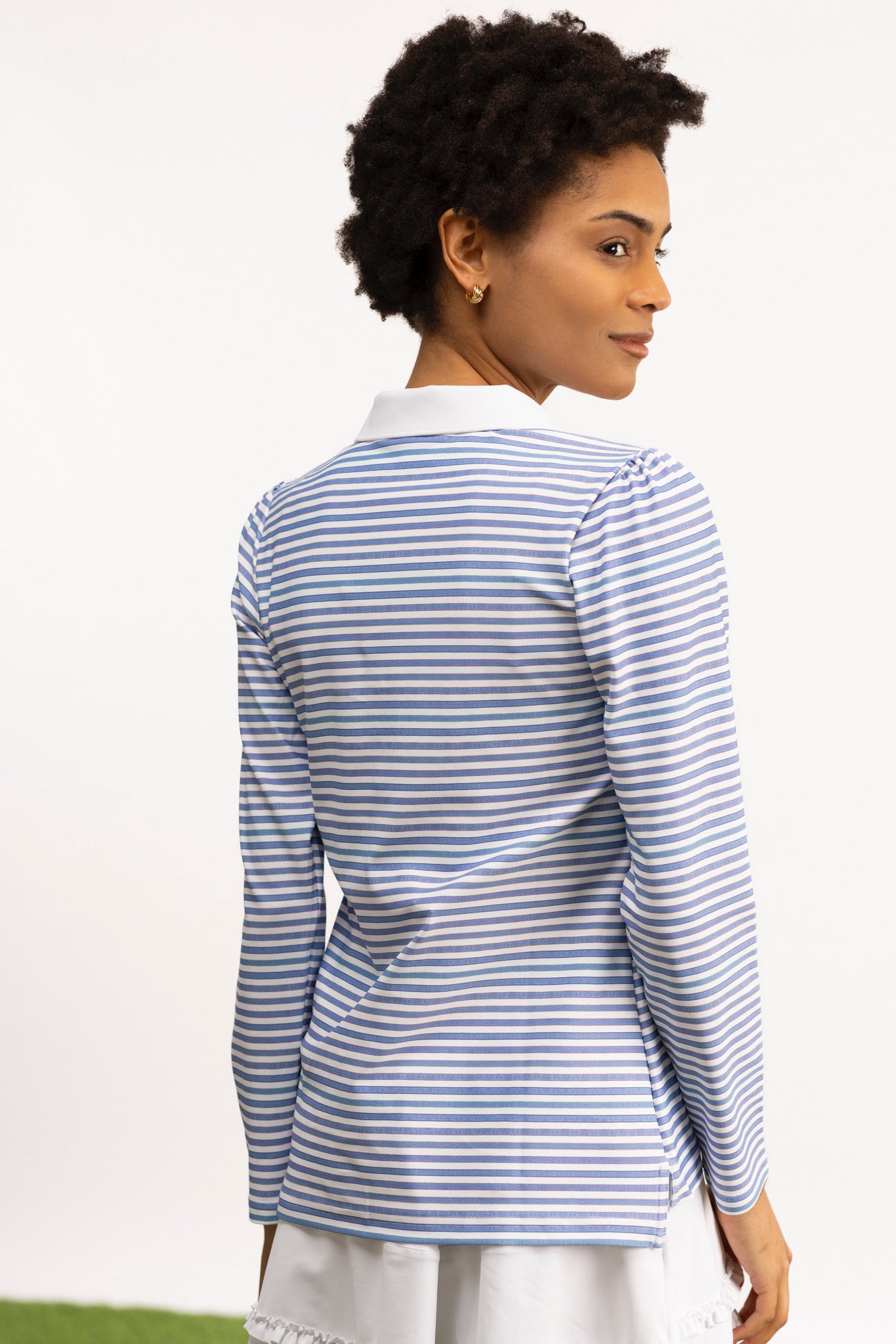 Benny Chambray Stripe Top