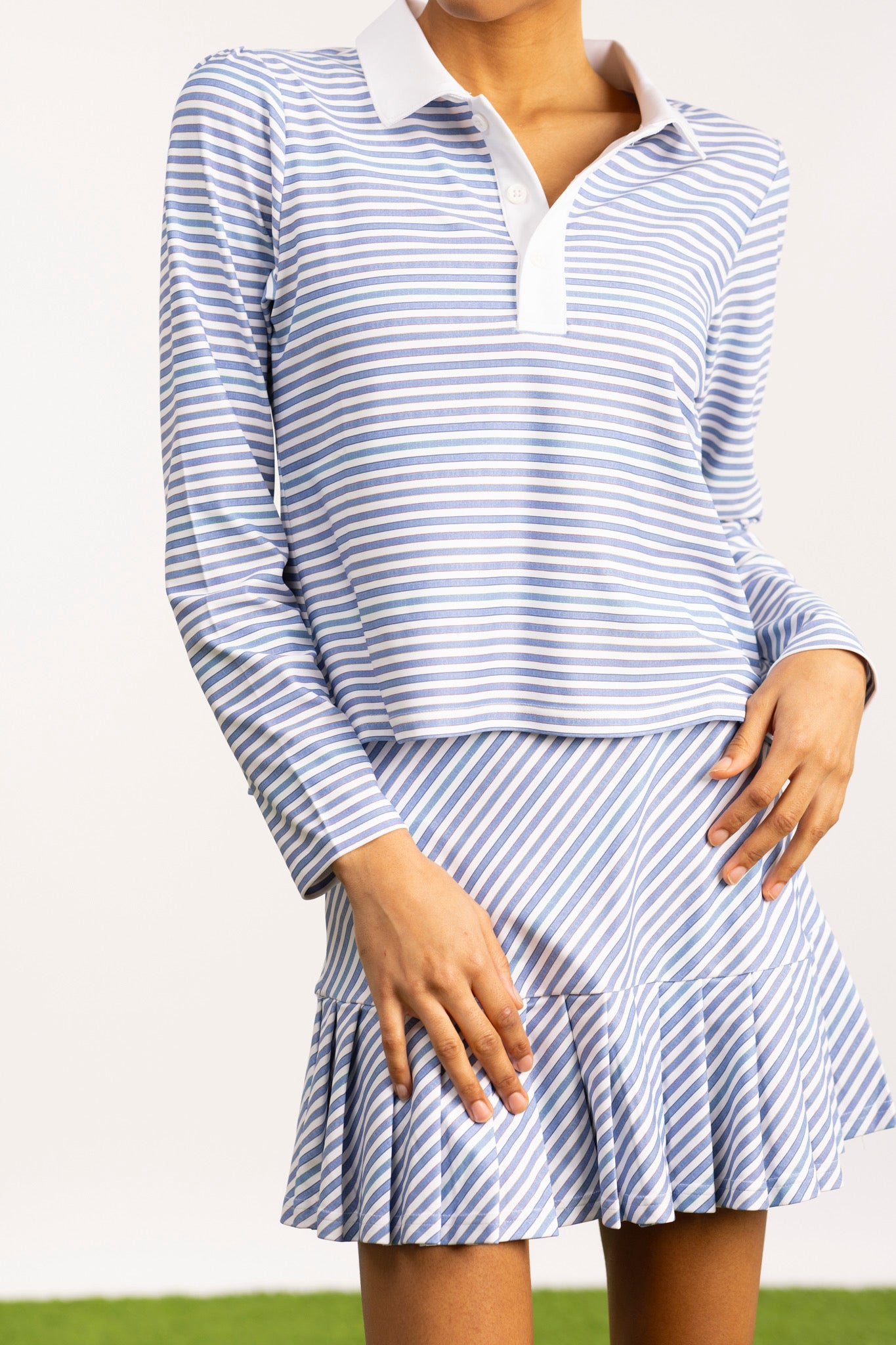 Benny Chambray Stripe Top