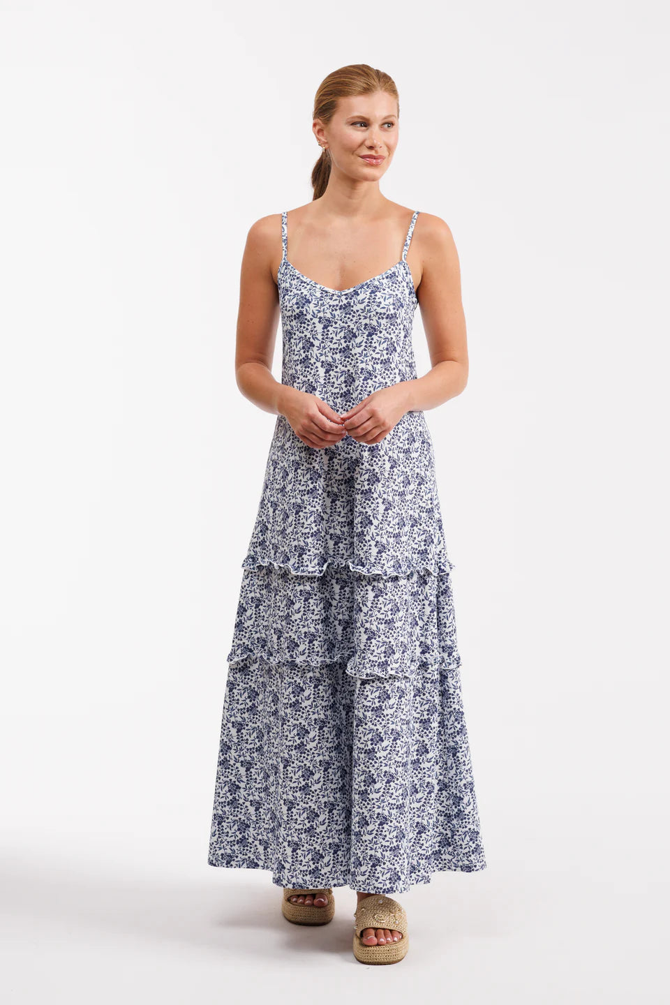 The Abigail Dress - BlueBonnett