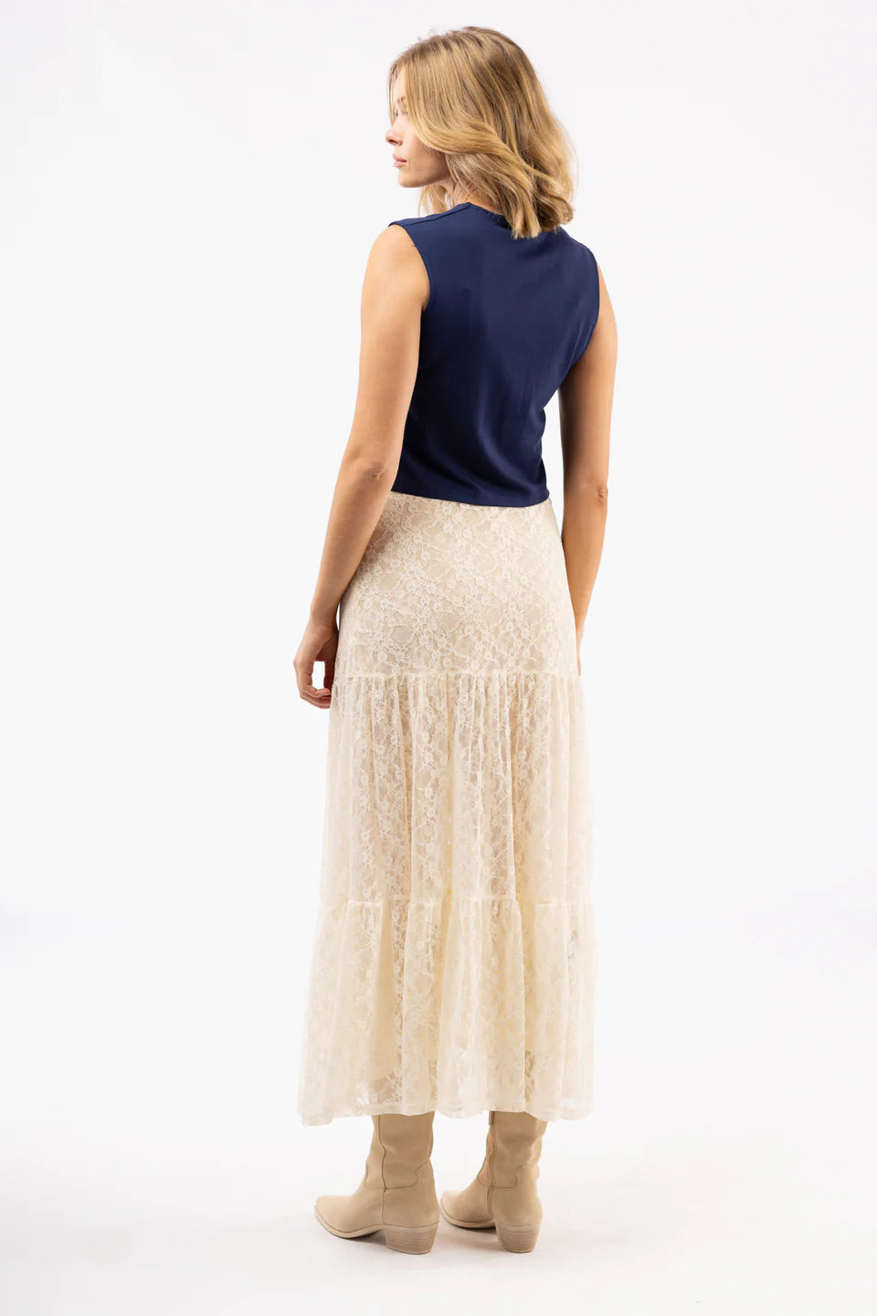 The Myrtle Skirt - Cream