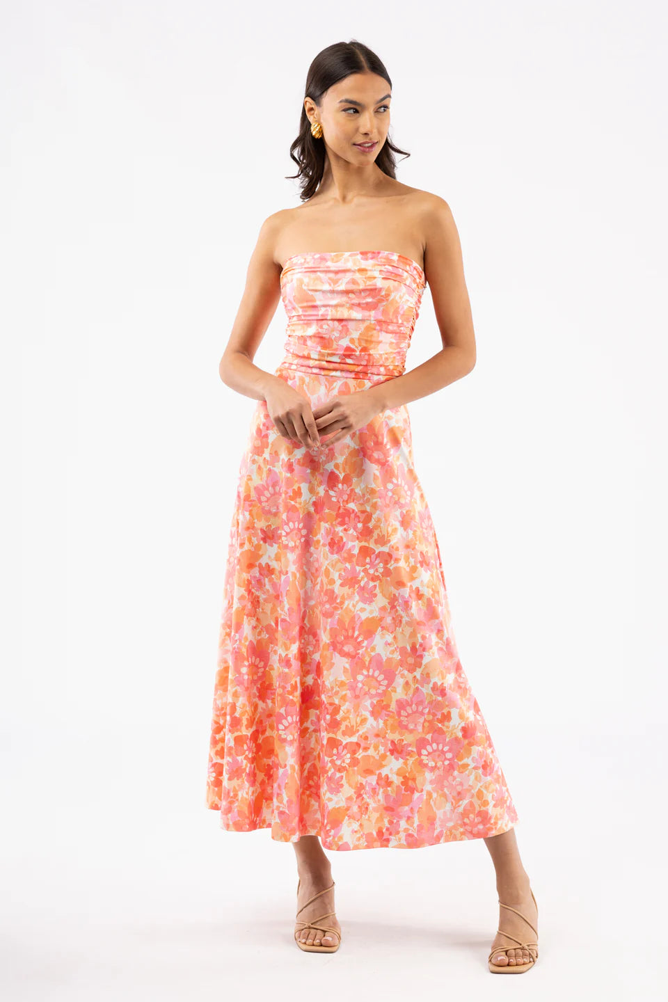 GLORIA DRESS- DUSK FLORA