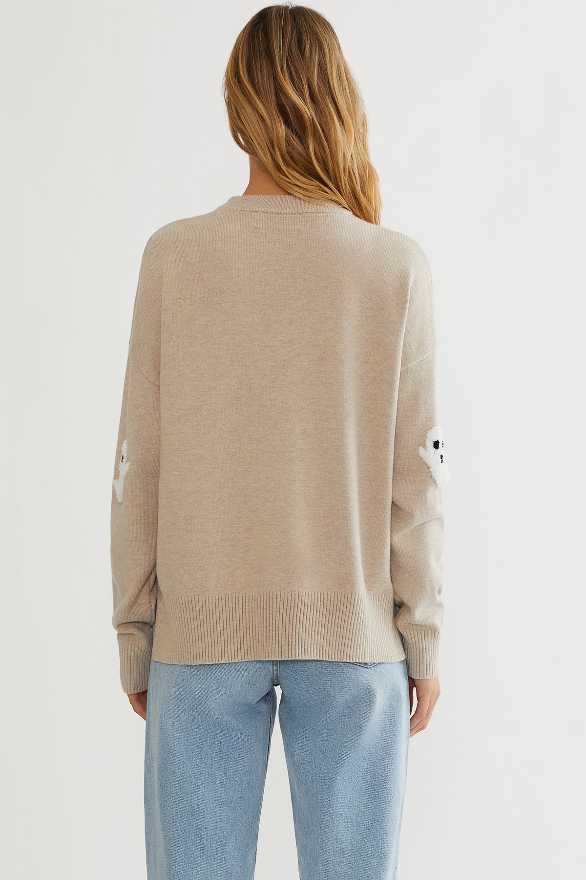 Callie Sweater - Heathered Boos