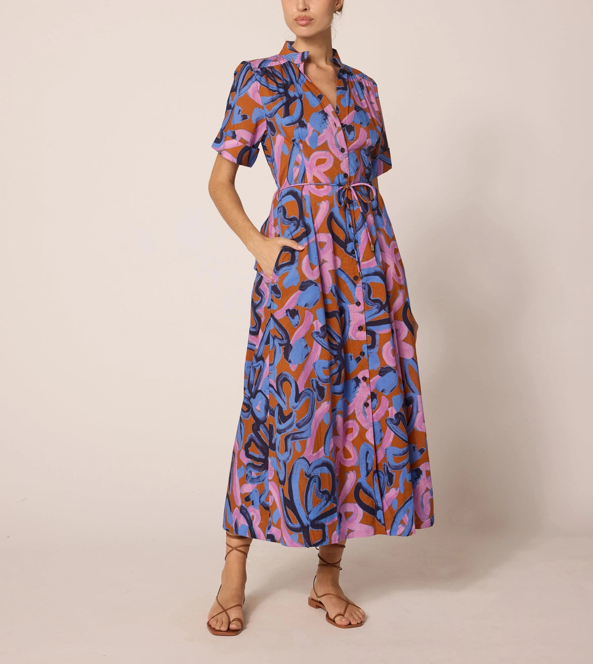 dresses for women zara Shop Ankle Dress where sequined lace meets evening wear dress SHEIN Multicolor Plus Size Size:L | 42 (EU)