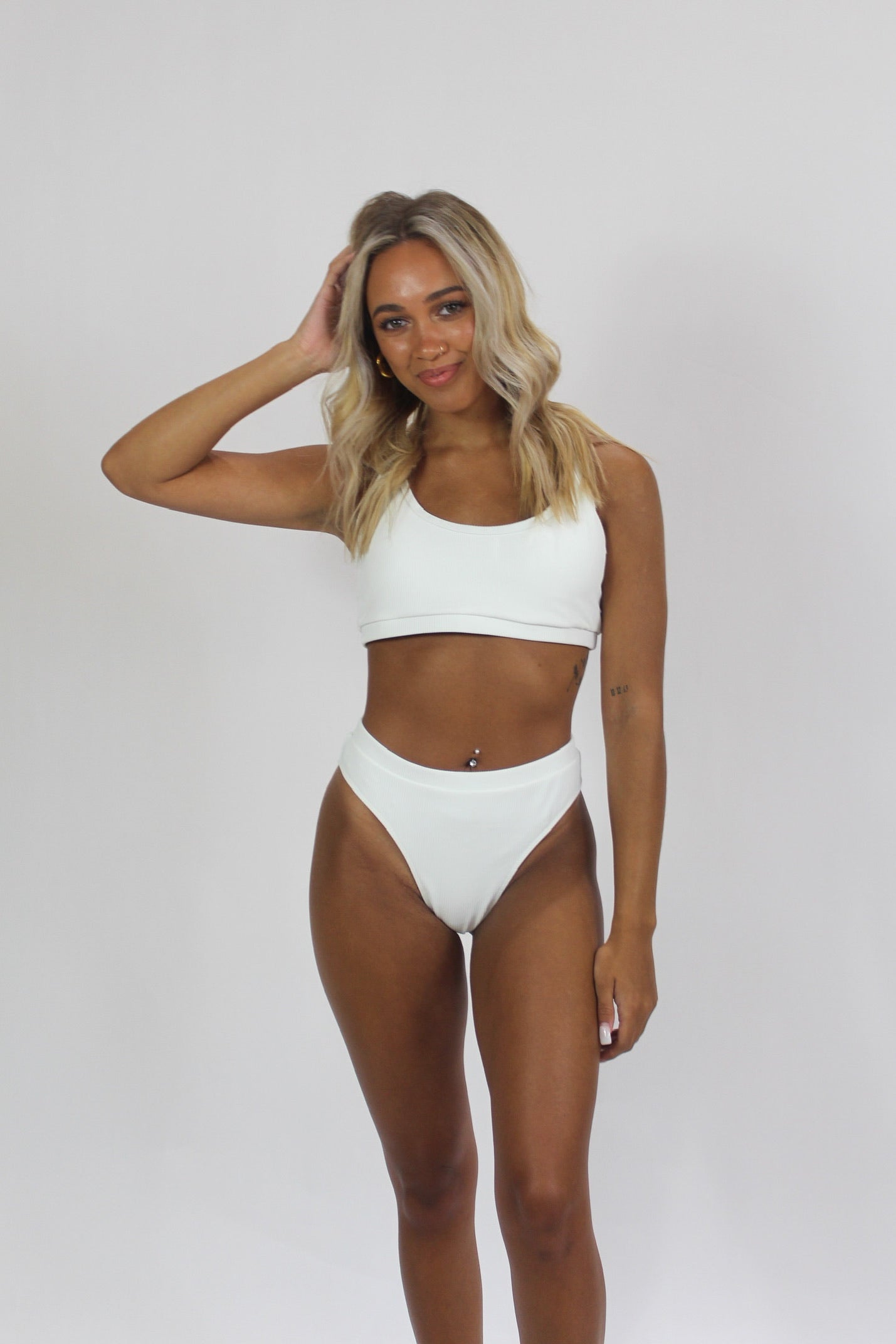 Hot Commodity Bikini - White