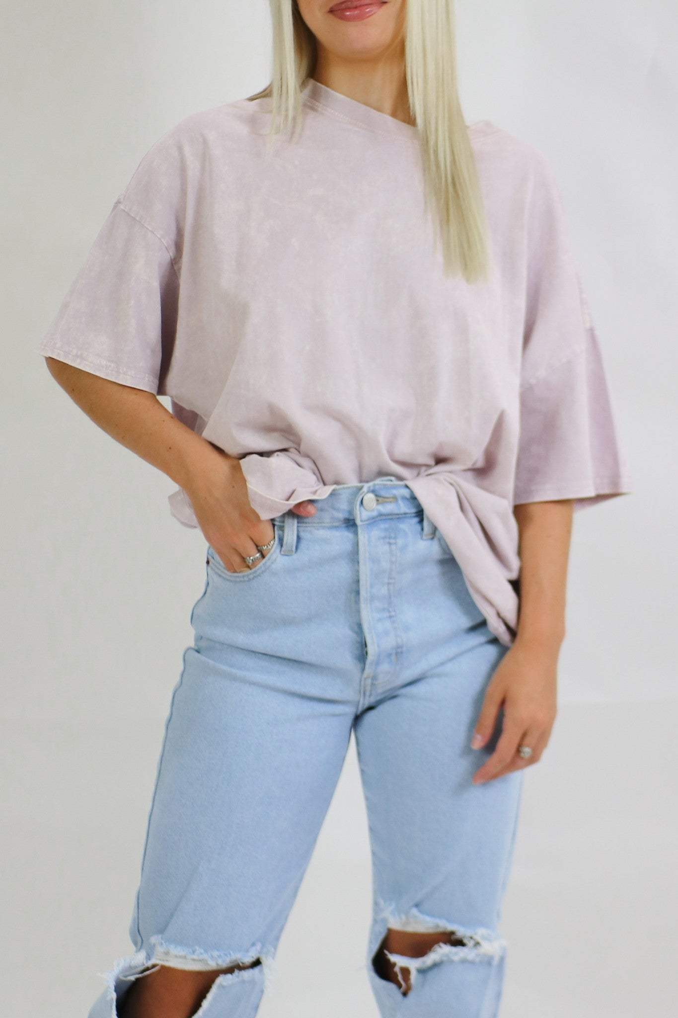 Oversized Tee - Haze