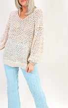 Load image into Gallery viewer, Full of Life Crochet Sweater
