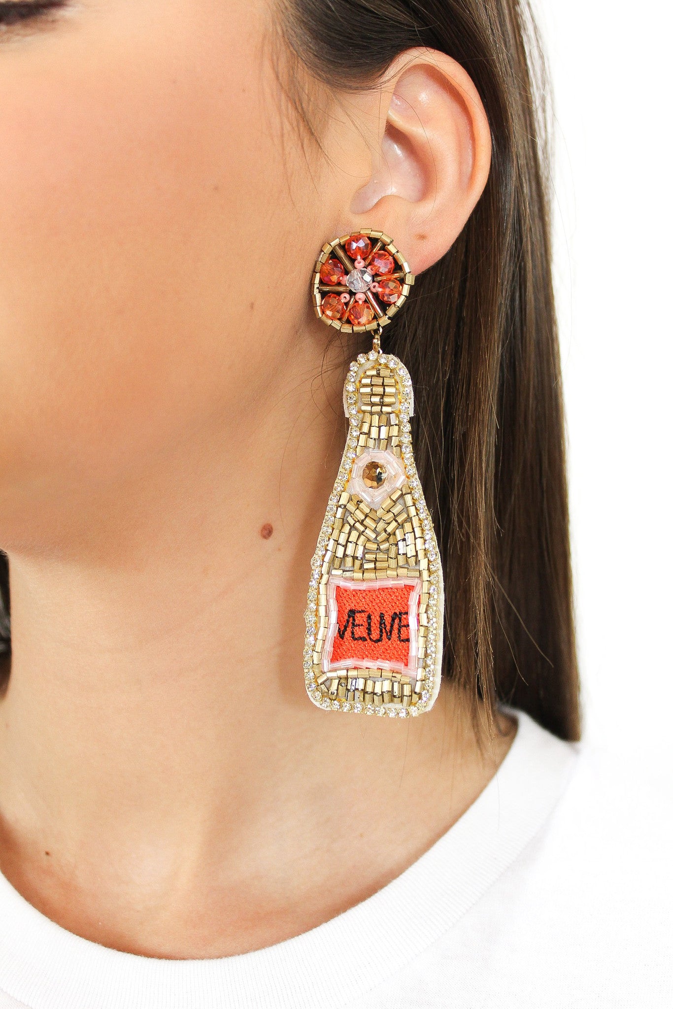 The Veuve Earrings