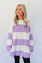 Load image into Gallery viewer, All My Love Knit Sweater-Lilac
