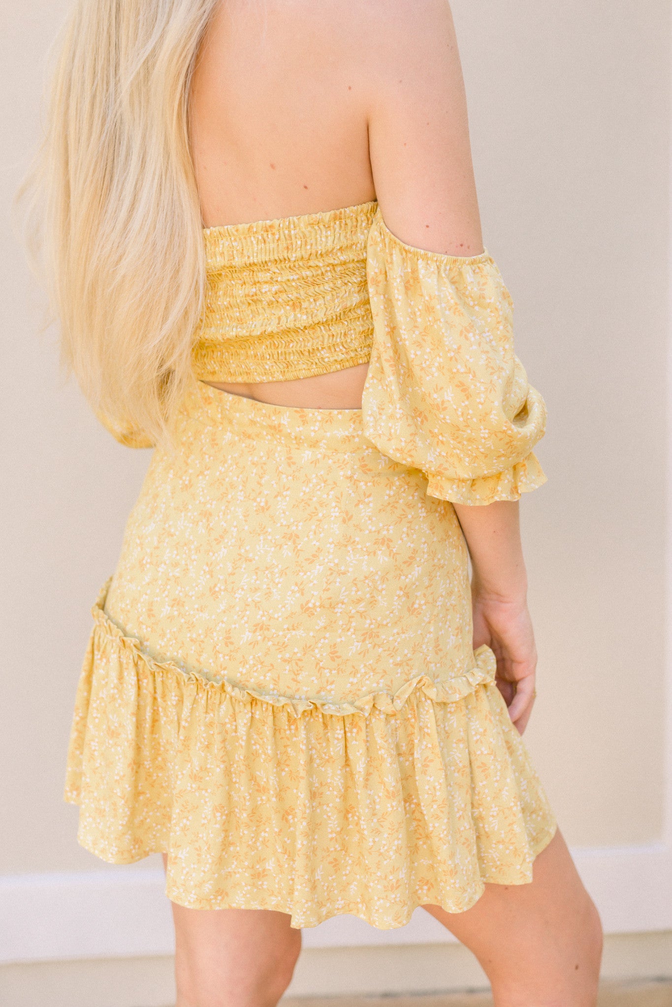 Sunshine Floral Skirt