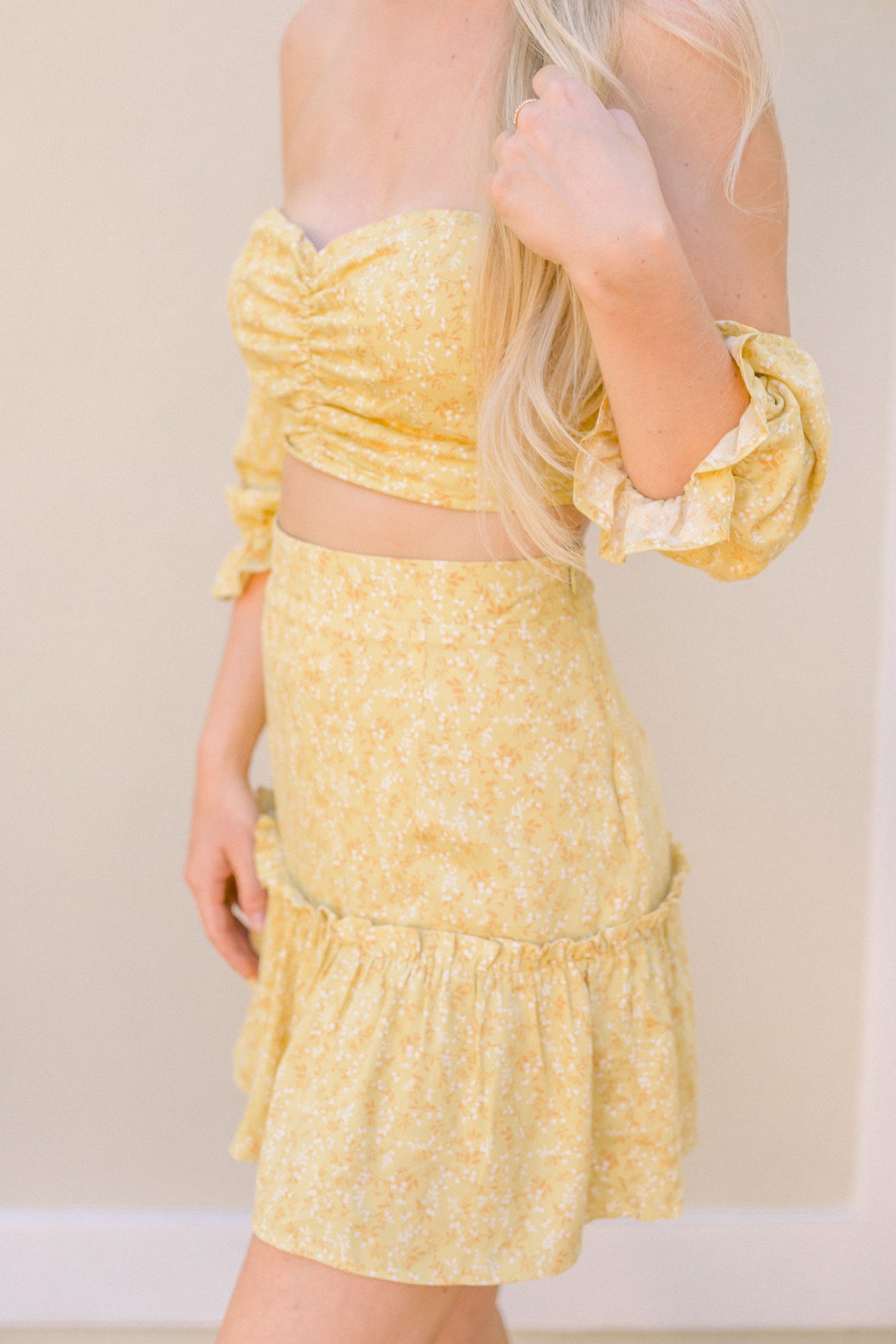 Sunshine Floral Skirt