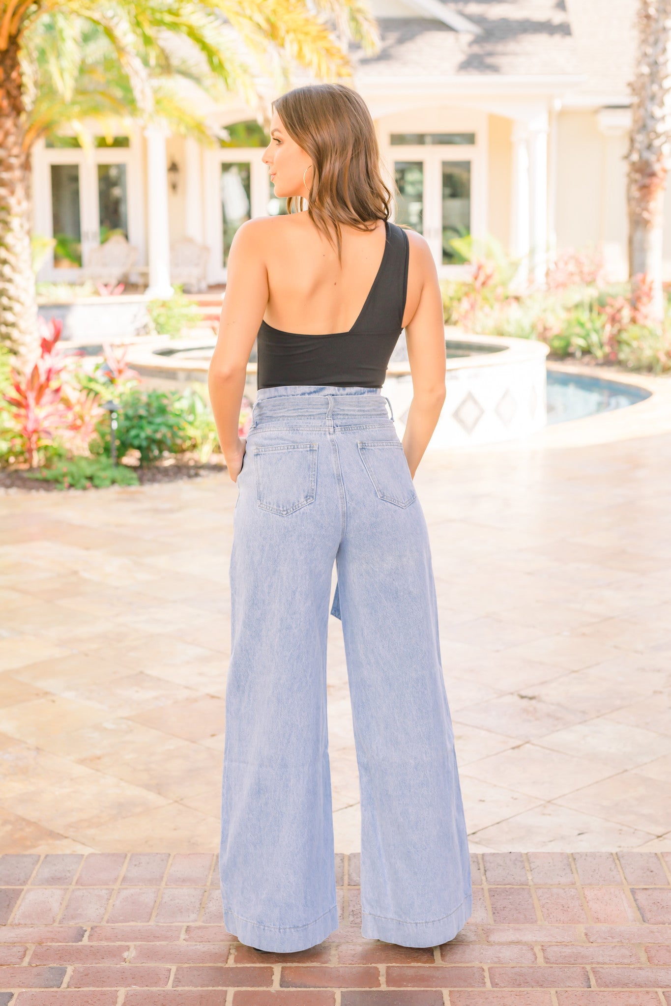 Wide Leg Trouser Jeans