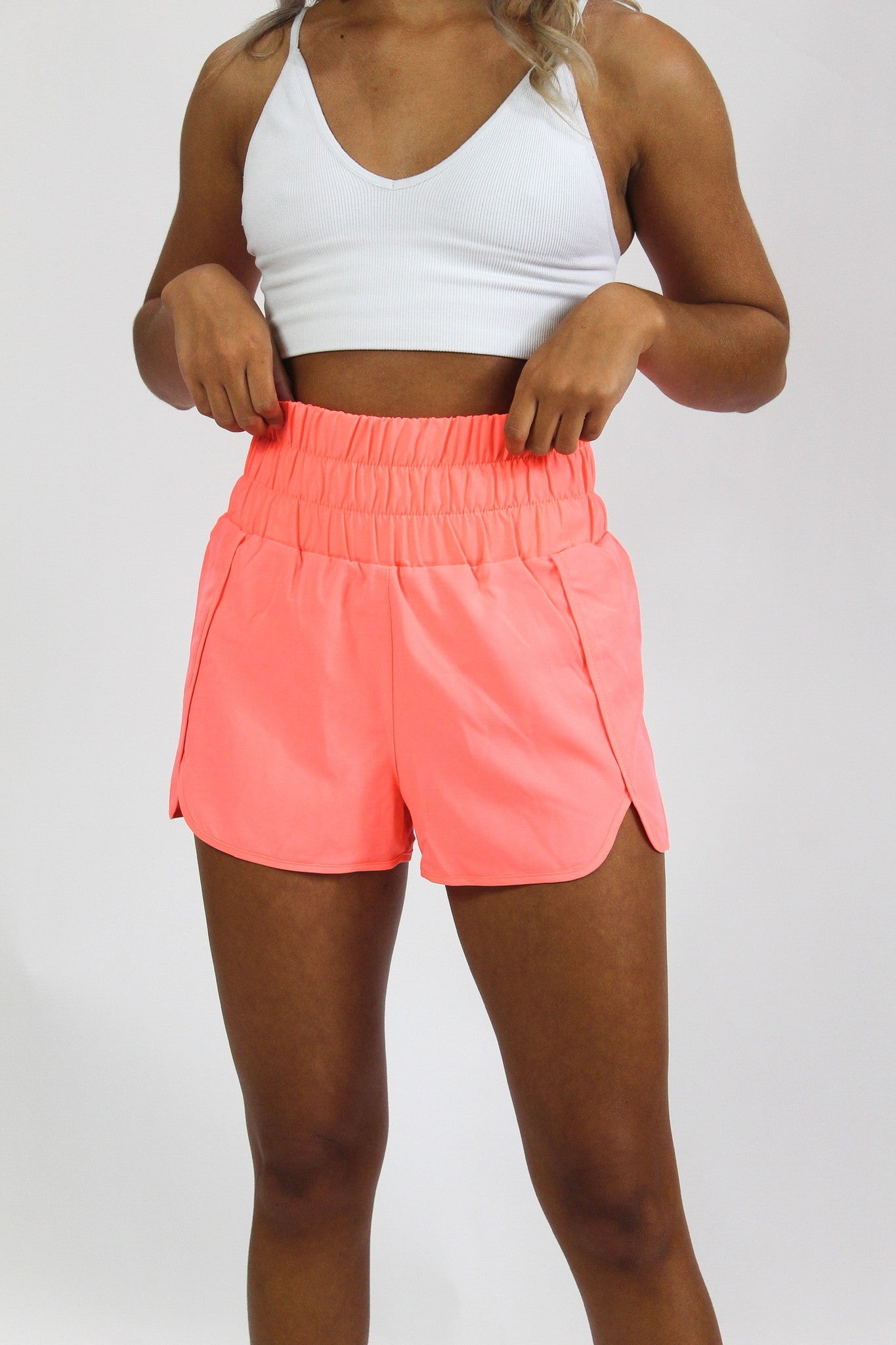 The Way Athletic Shorts - Orange