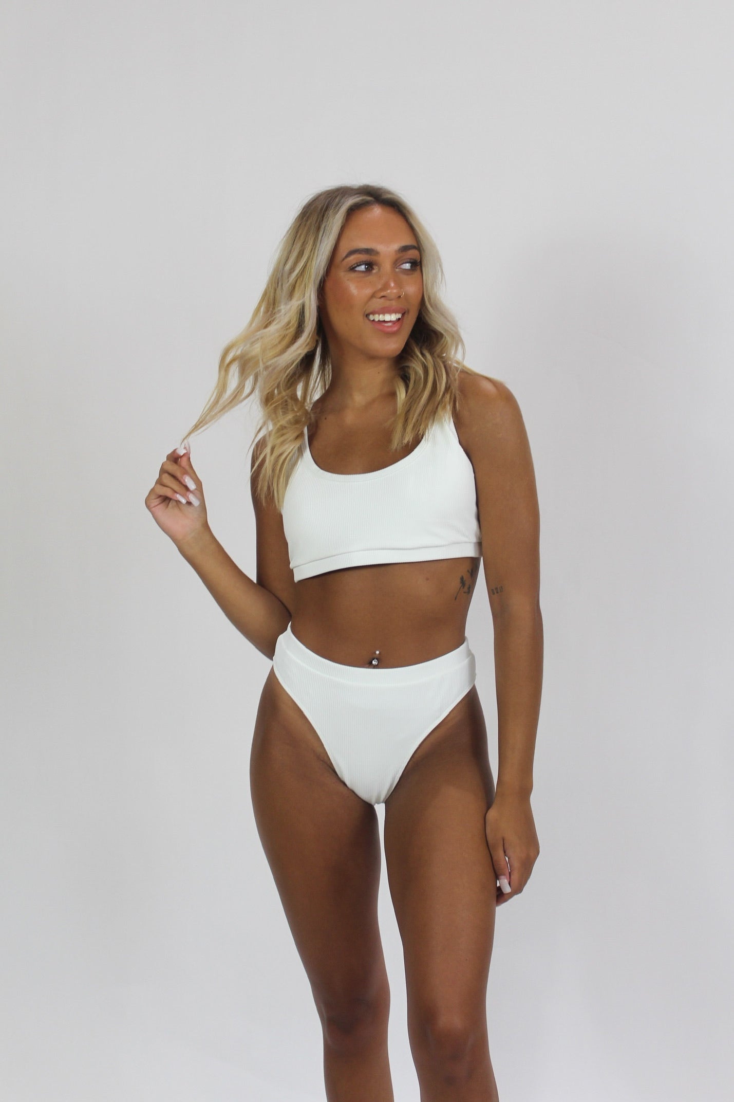 Hot Commodity Bikini - White