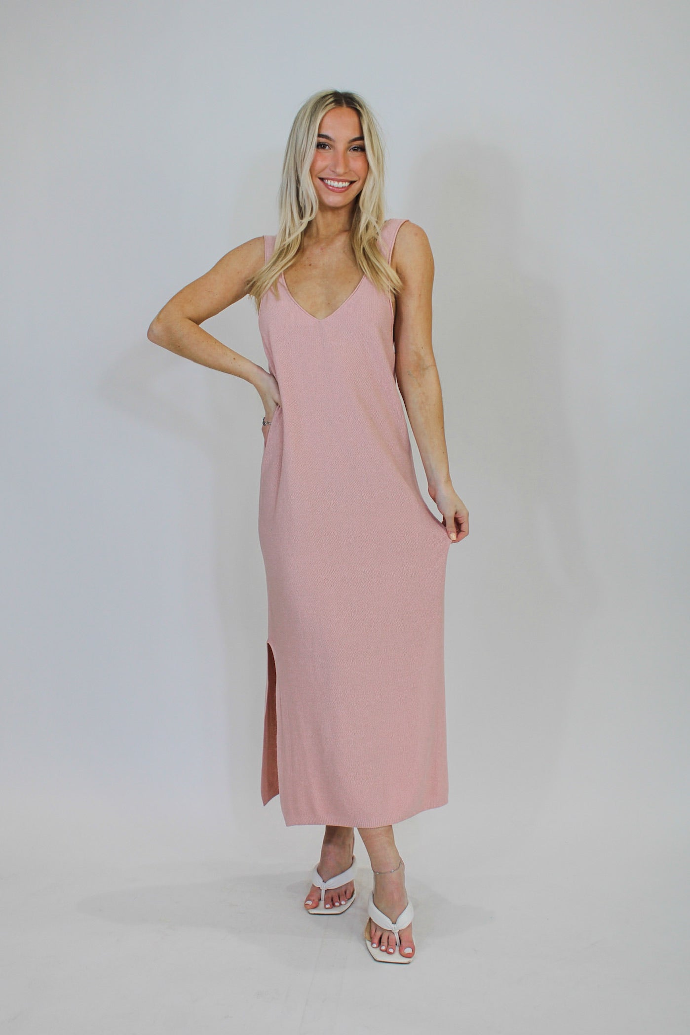 Knitted with Love Midi - Pink