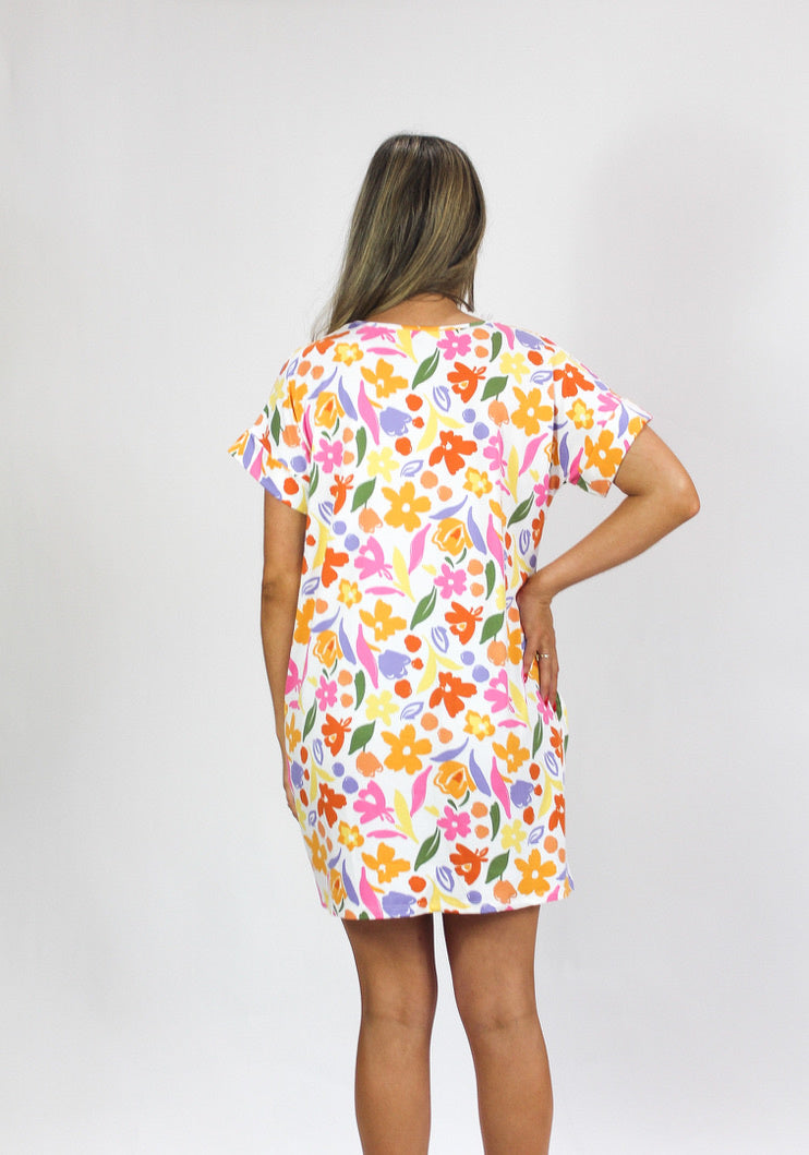 New Girl Floral Tunic