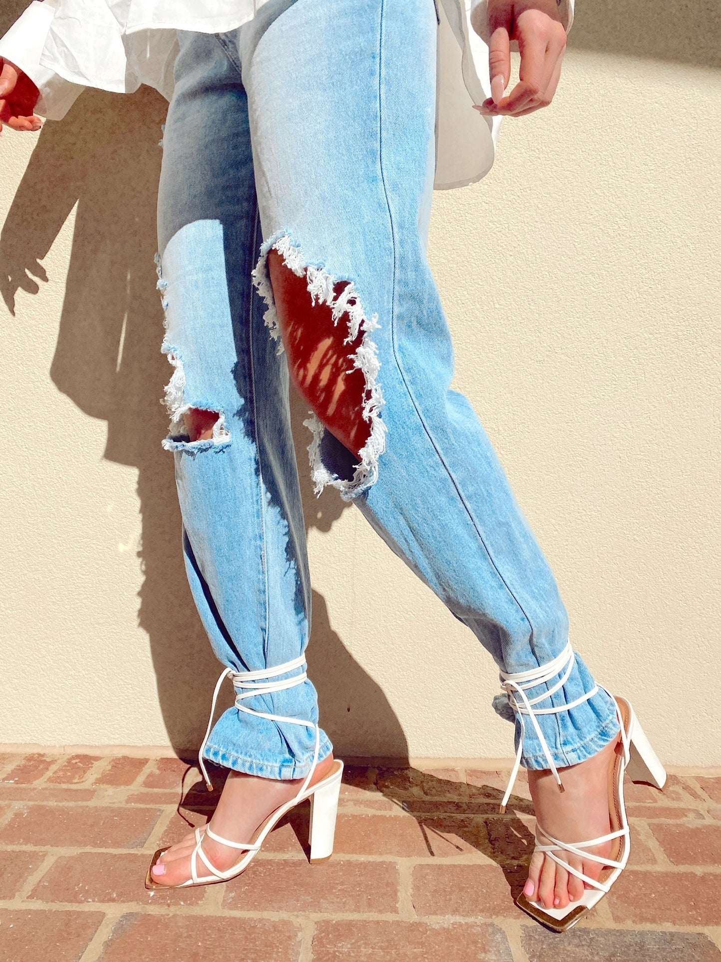 Melodrama Distressed Jeans