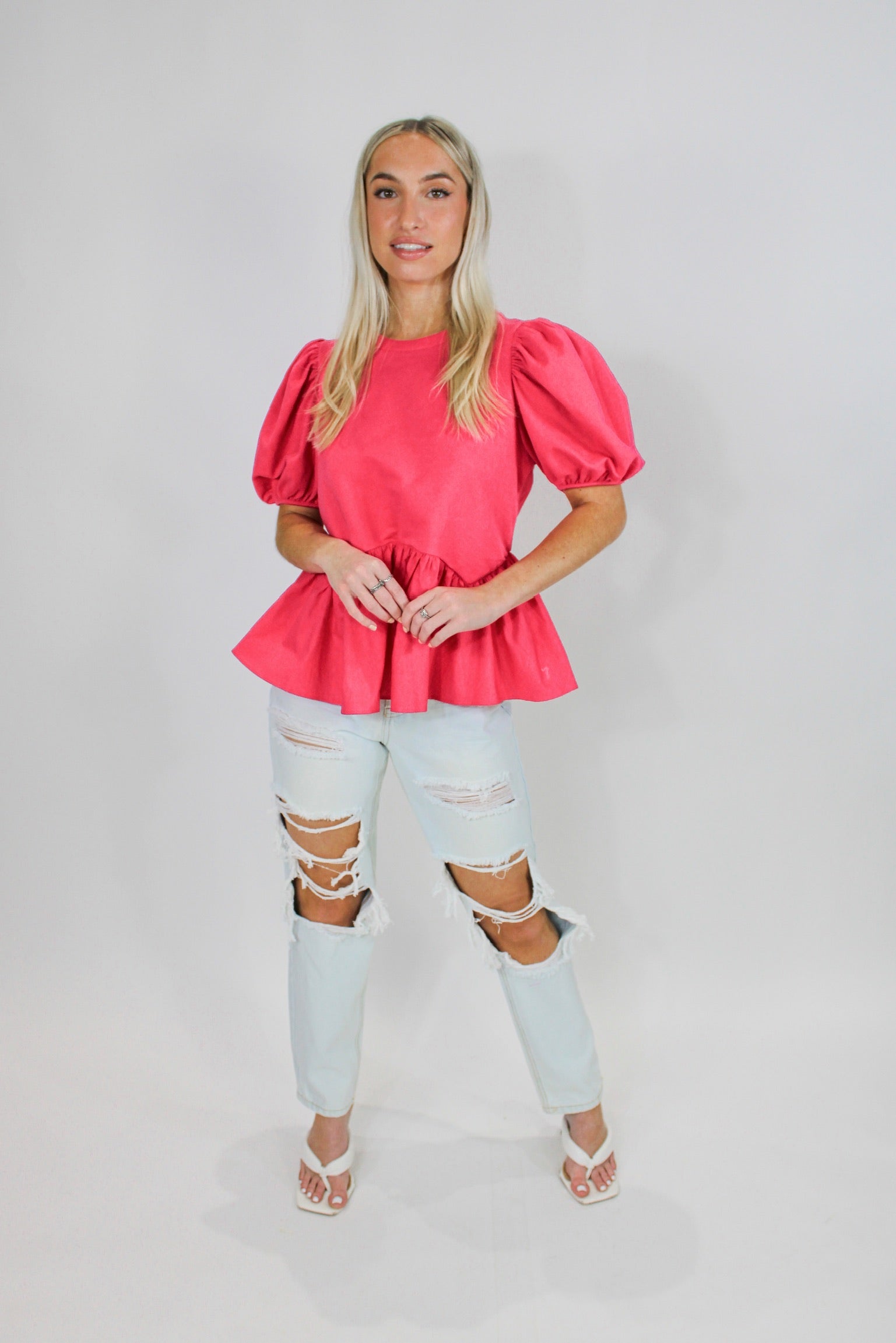 Be Mine Ruffle Top