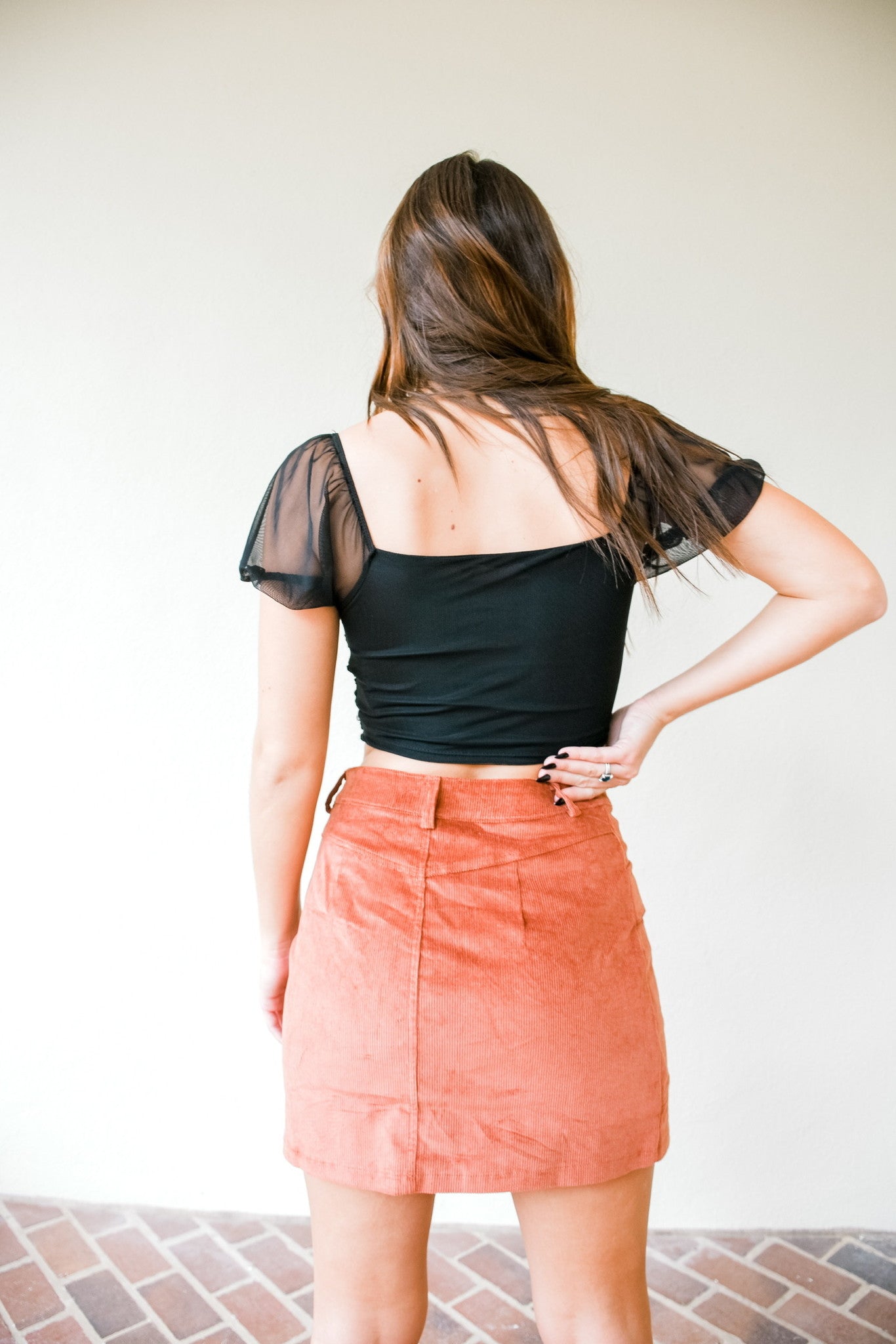 Sincerely Autumn Corduroy Skirt