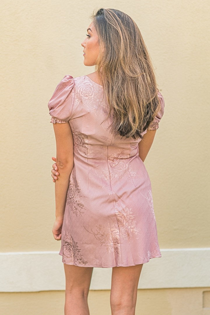 Dusty Rose Pink Dress