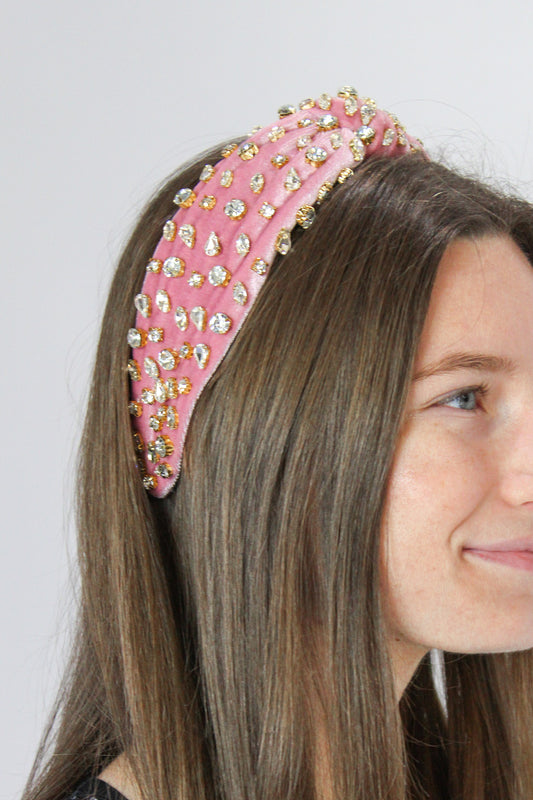 Still Bejeweled Headband - Velvet Edition