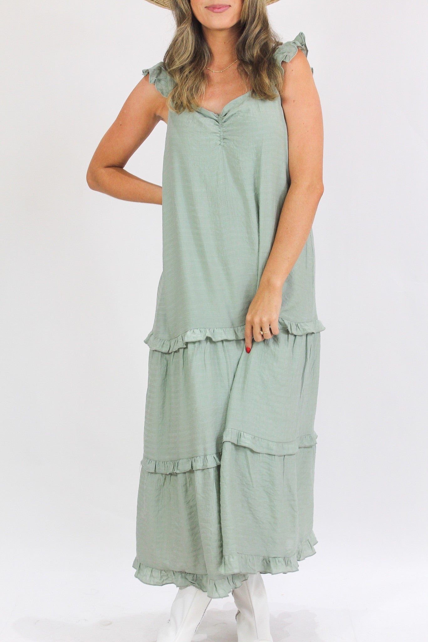 Mom's Day Out Midi - Seafoam