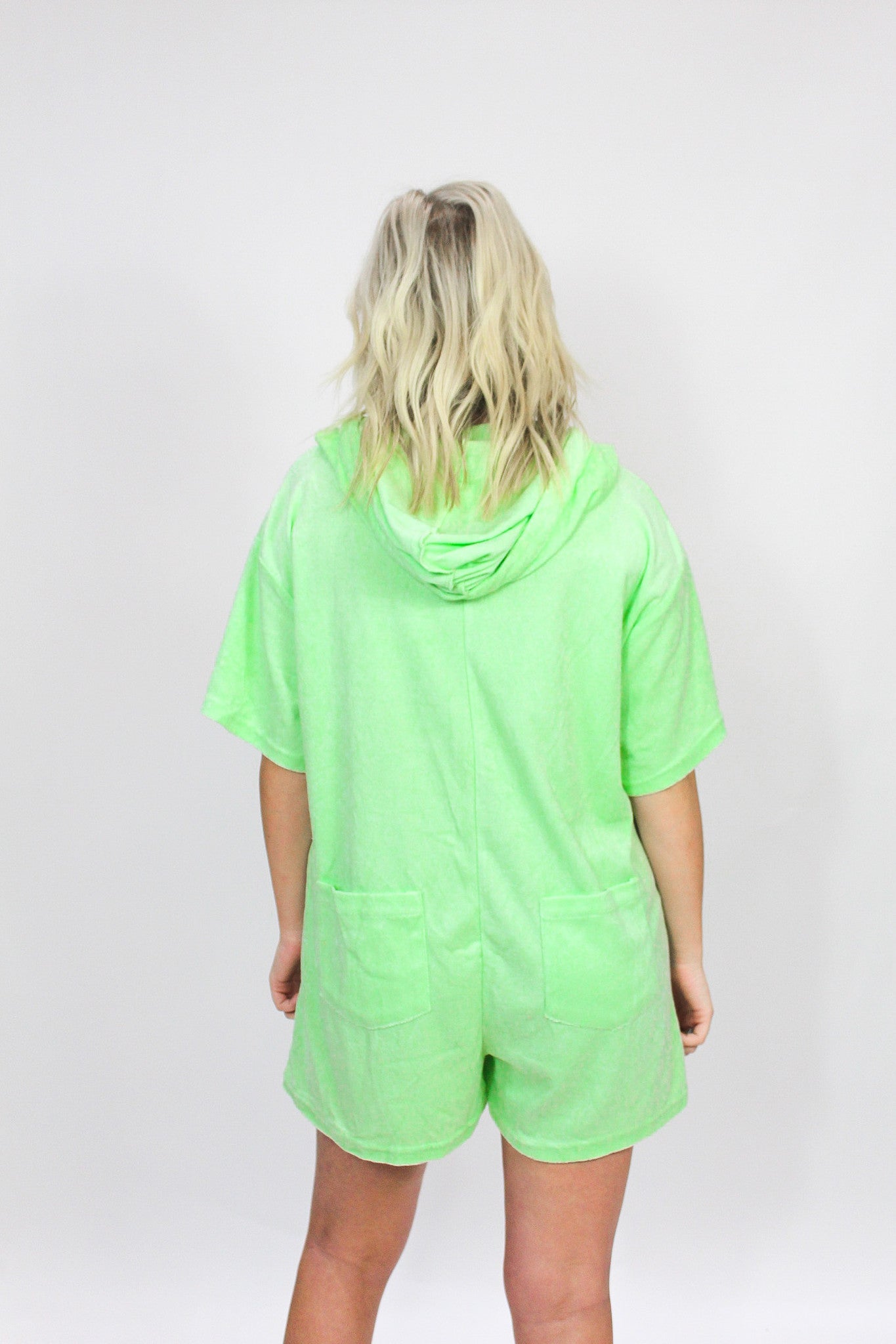 Sweet Greens Terry Romper