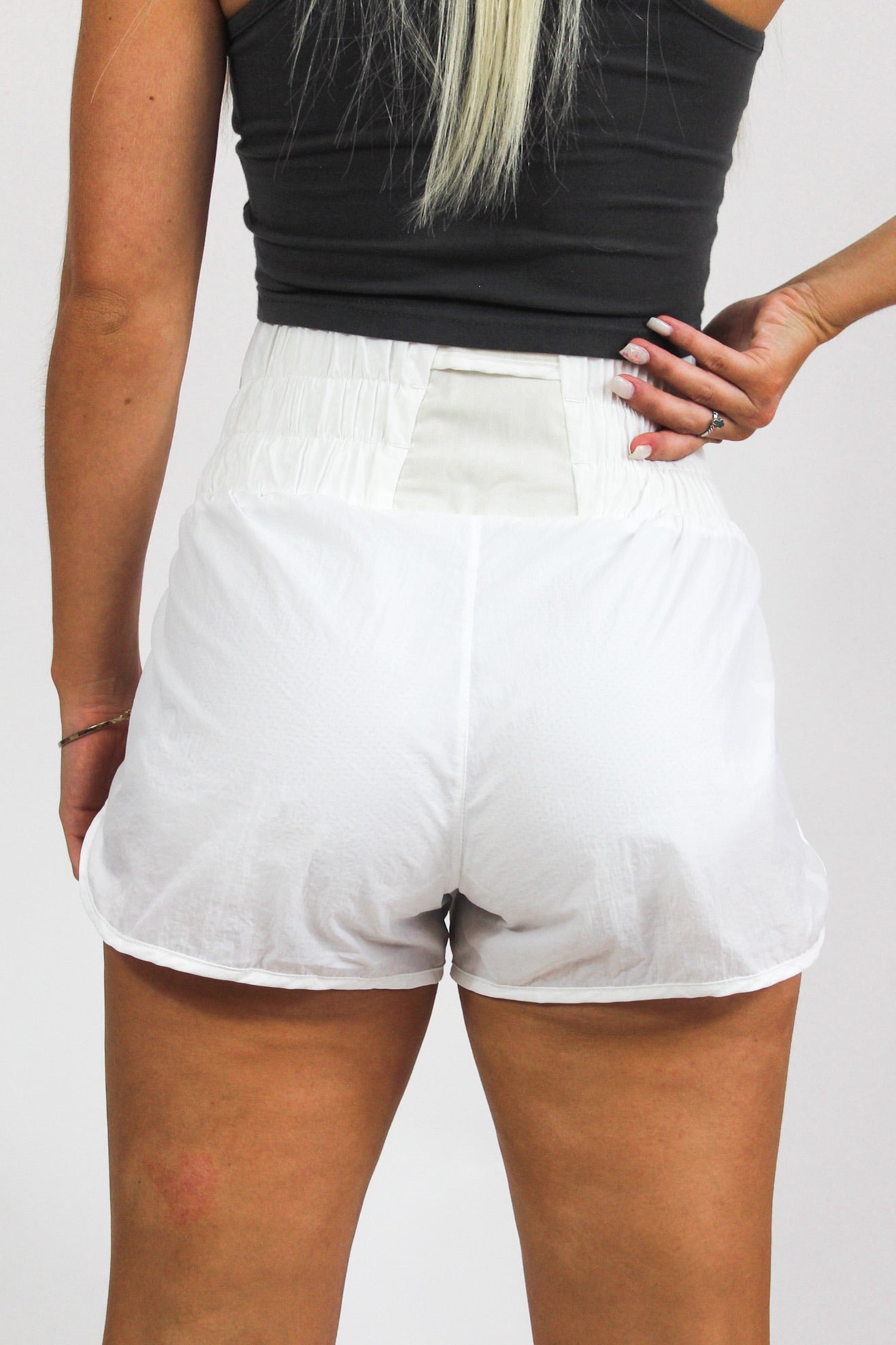 Free People Dupe Shorts - White