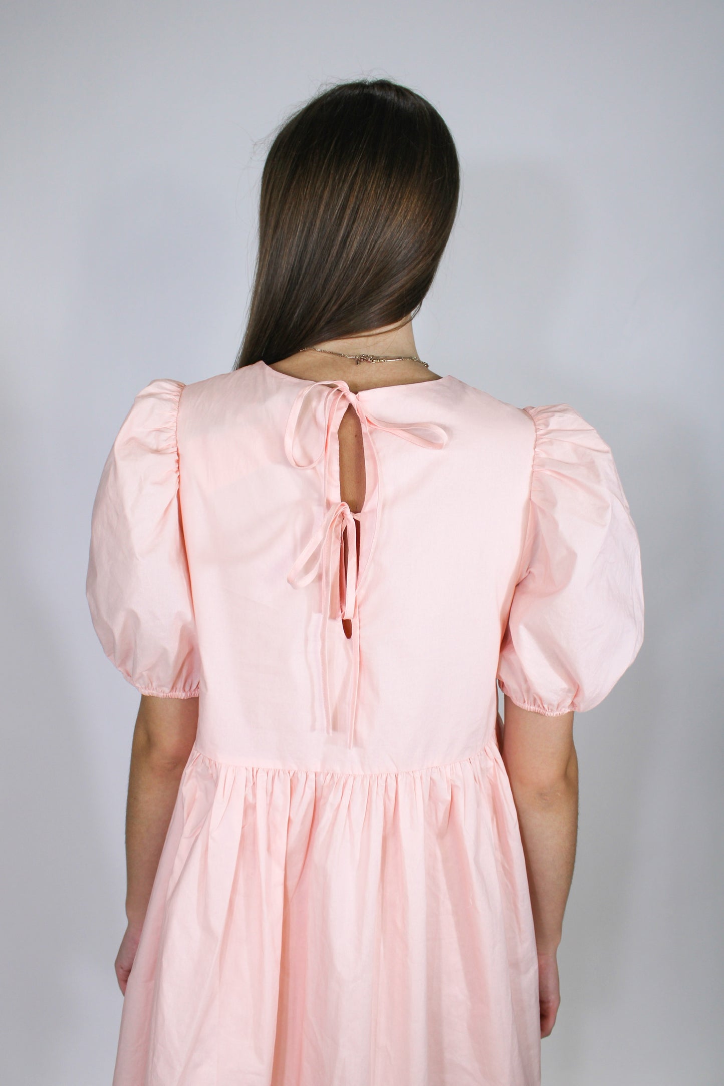Peach Girl Mini Swing Dress
