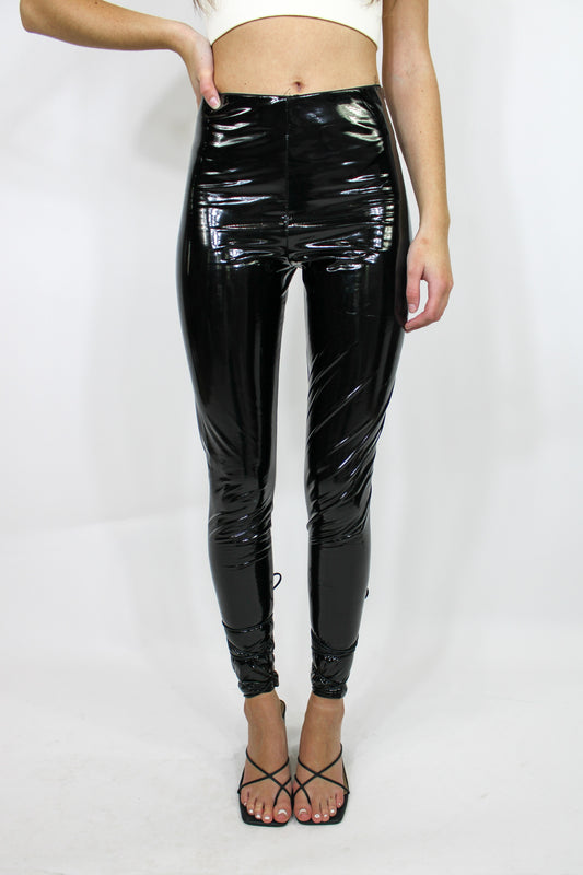 Spice It Up Leather Leggings