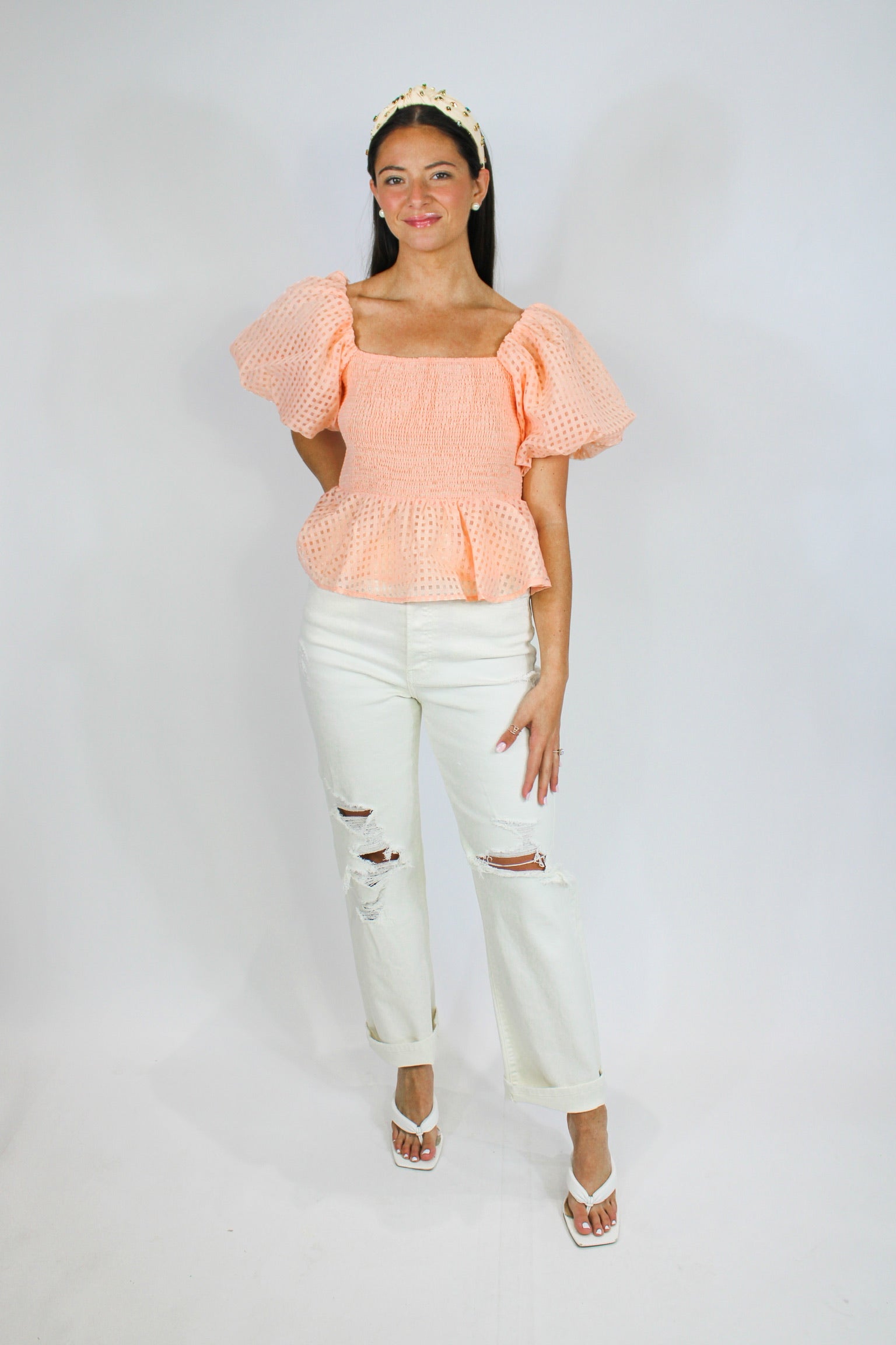 Sunkissed Puff Sleeve Top