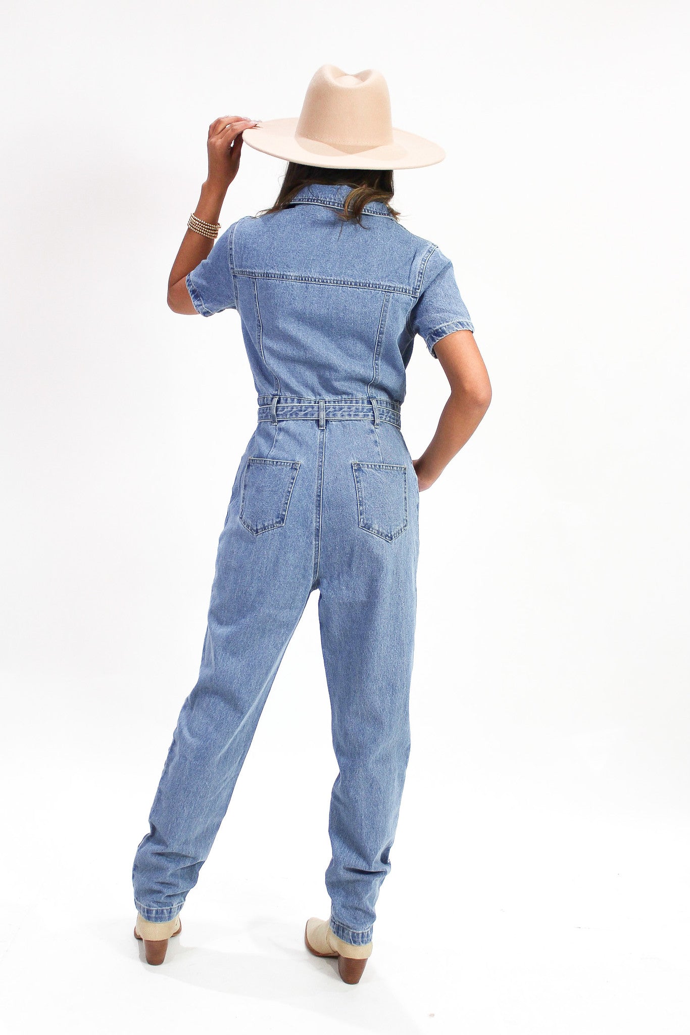 Vintage Denim Jumpsuit