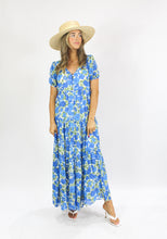 Load image into Gallery viewer, Sapphire Floral Maxi
