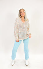 Load image into Gallery viewer, Full of Life Crochet Sweater
