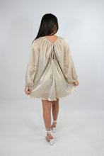 Load image into Gallery viewer, Glitter &amp; Gold Mini Dress
