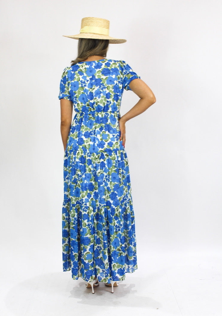 Sapphire Floral Maxi