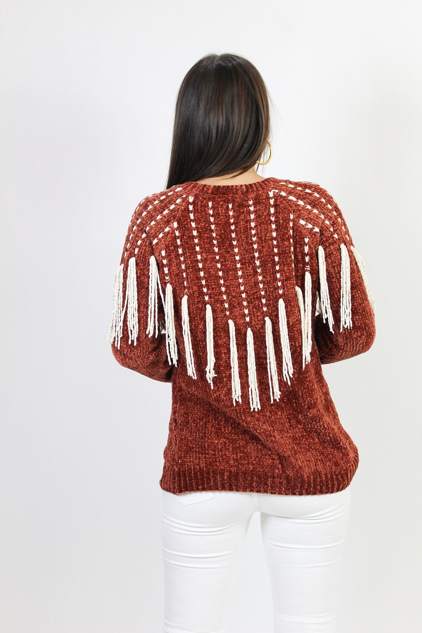 Thanking You Tassel Sweater